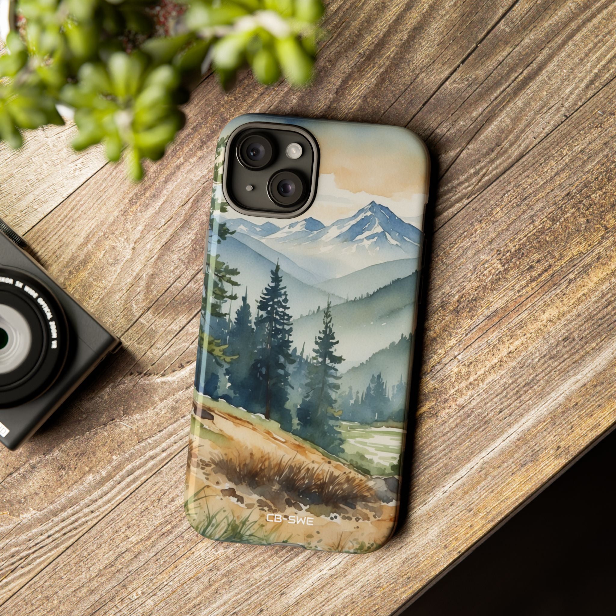 Whispers Paint Horizon - iPhone Case