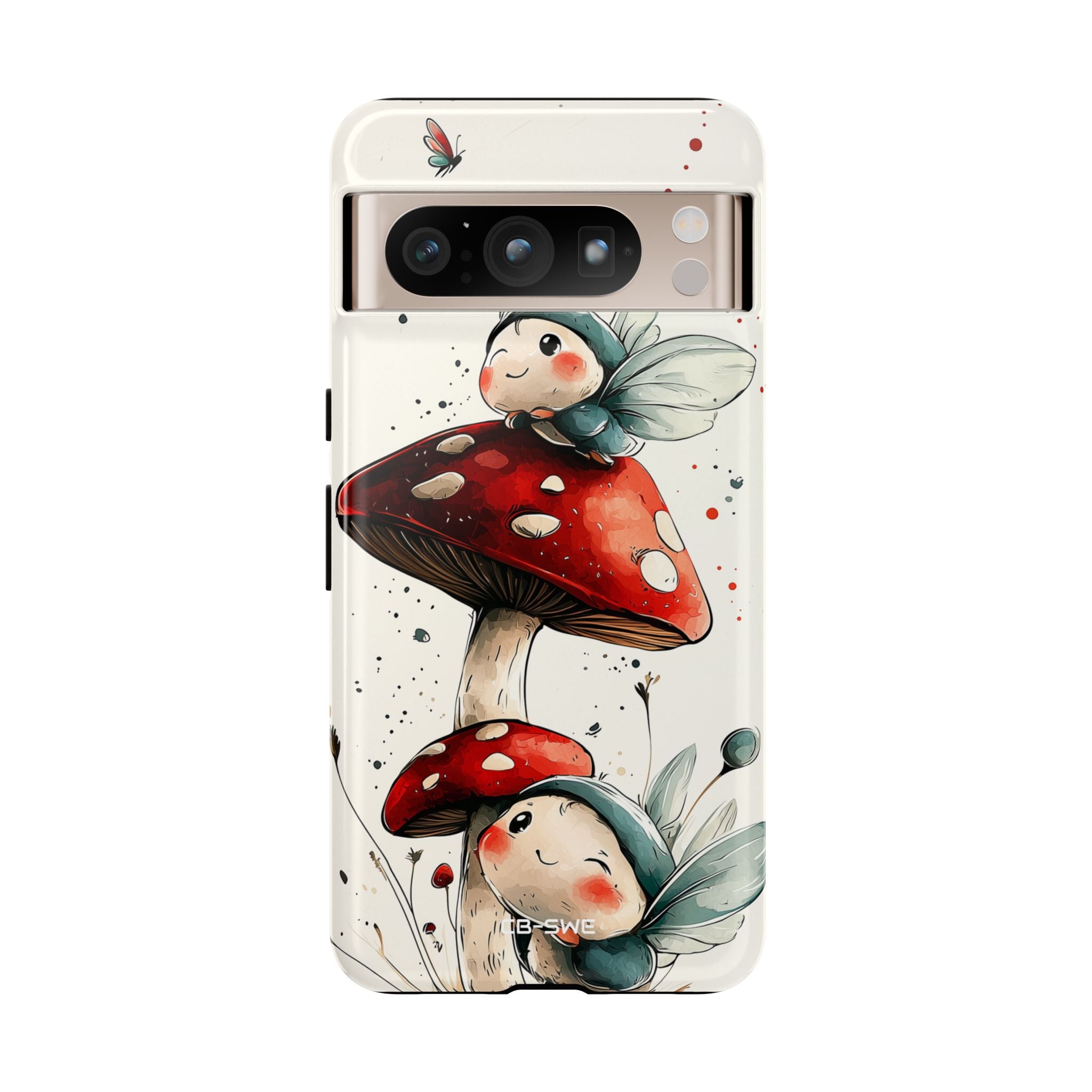 Mushrooms Entertain Fairies - Google Pixel Case