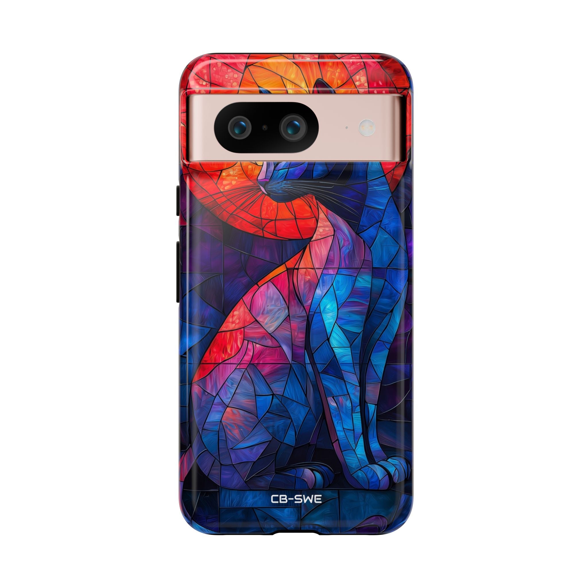 Cat Silhouettes Glow - Google Pixel Case
