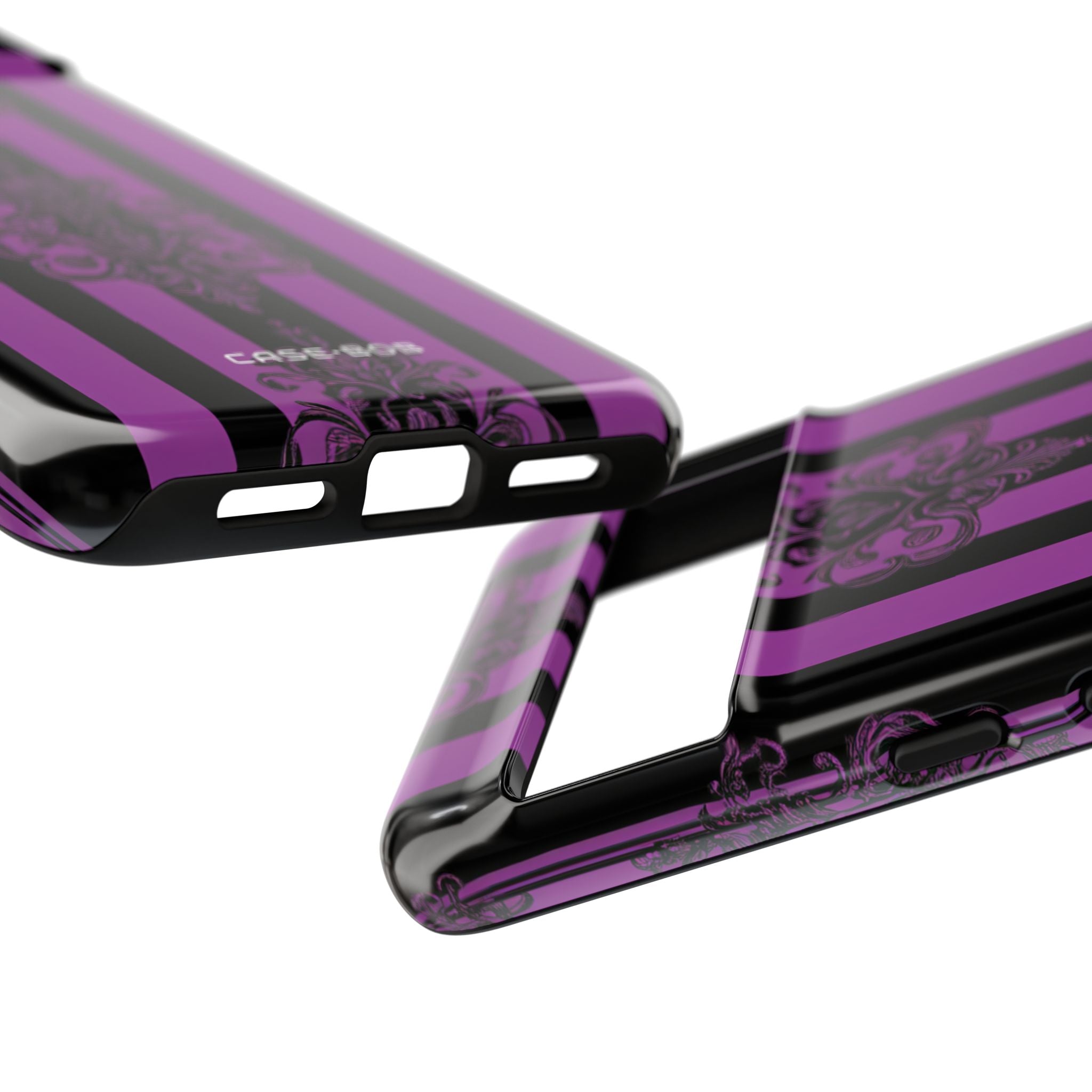 Damask Elegance Purple Google Pixel 8 Pro Case - Tough