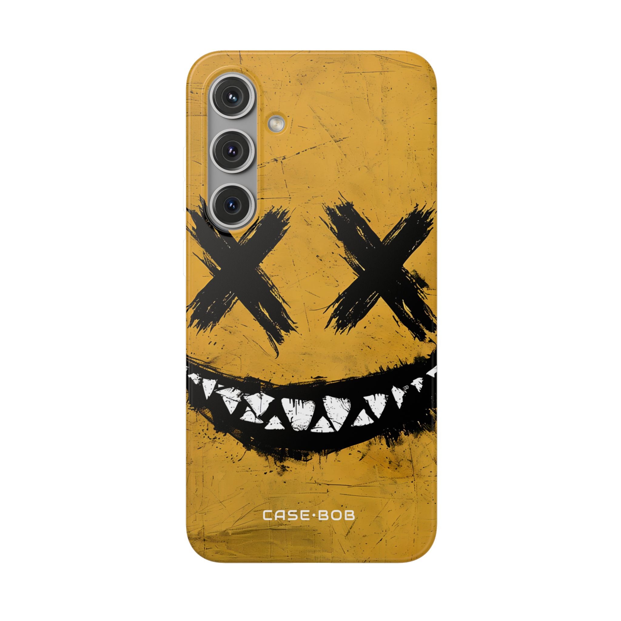Jagged Smile Yellow Samsung S24 Plus Case - Soft