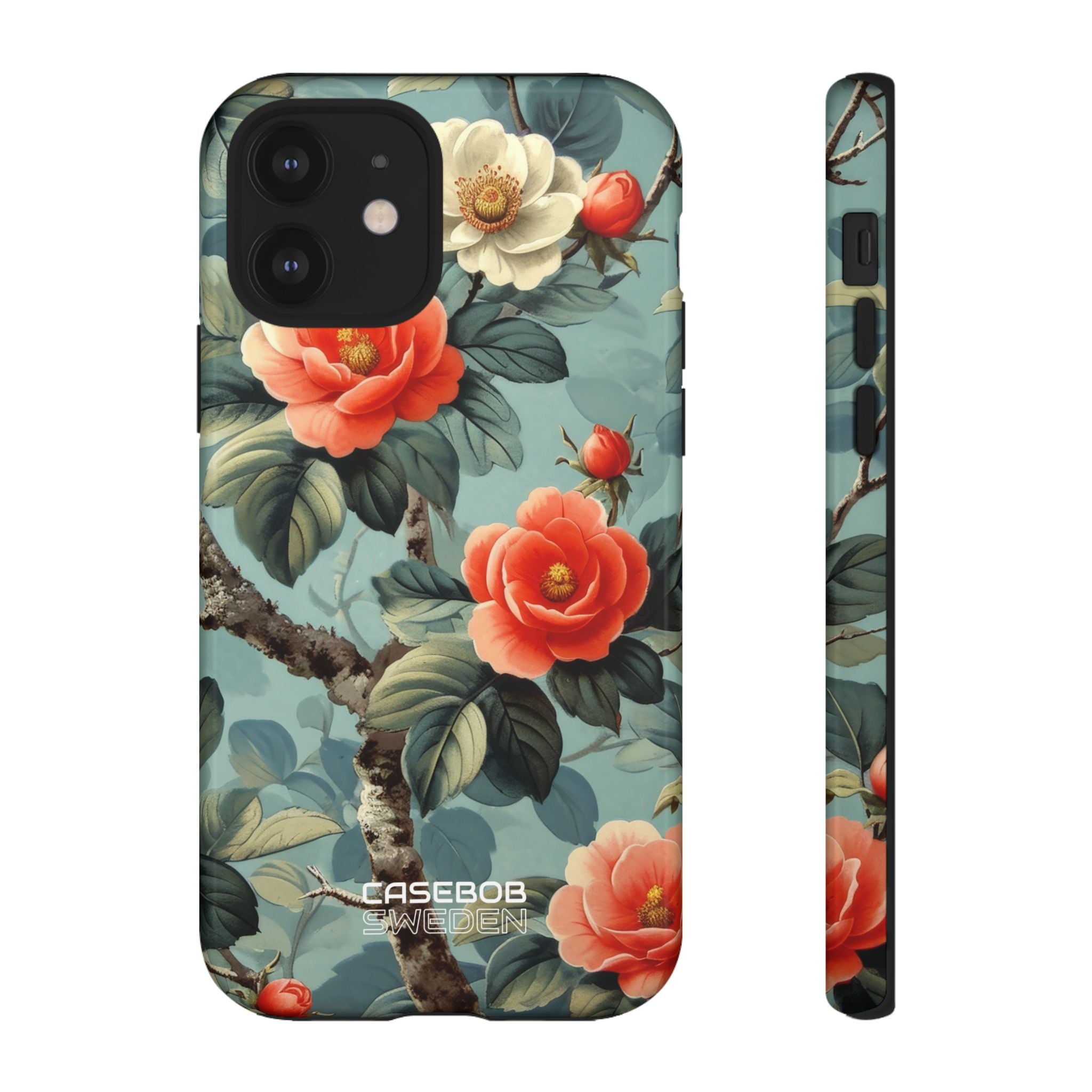 Coral Blossom Tapestry iPhone 12 - Tough