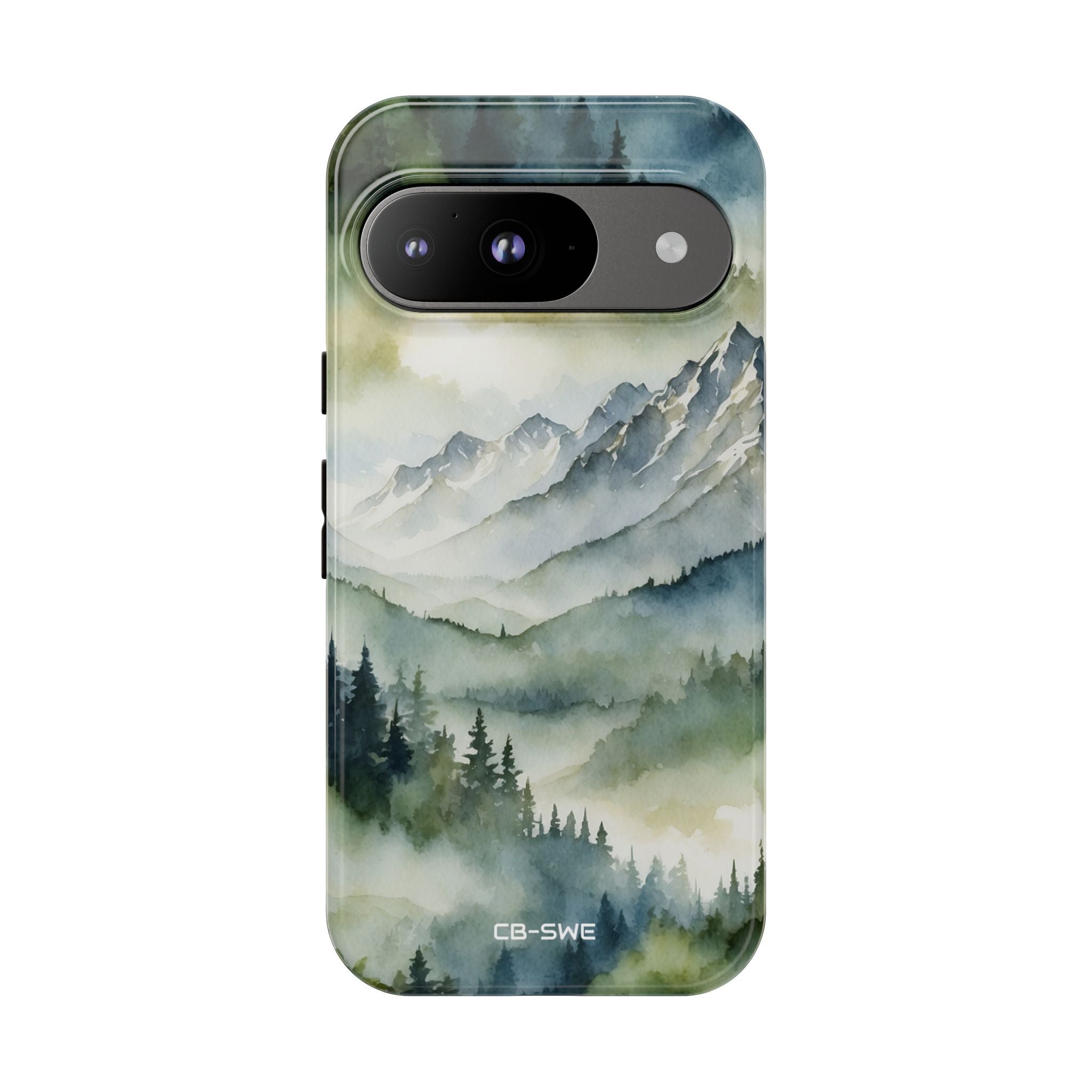 Misty Peaks Emerge - Google Pixel Case