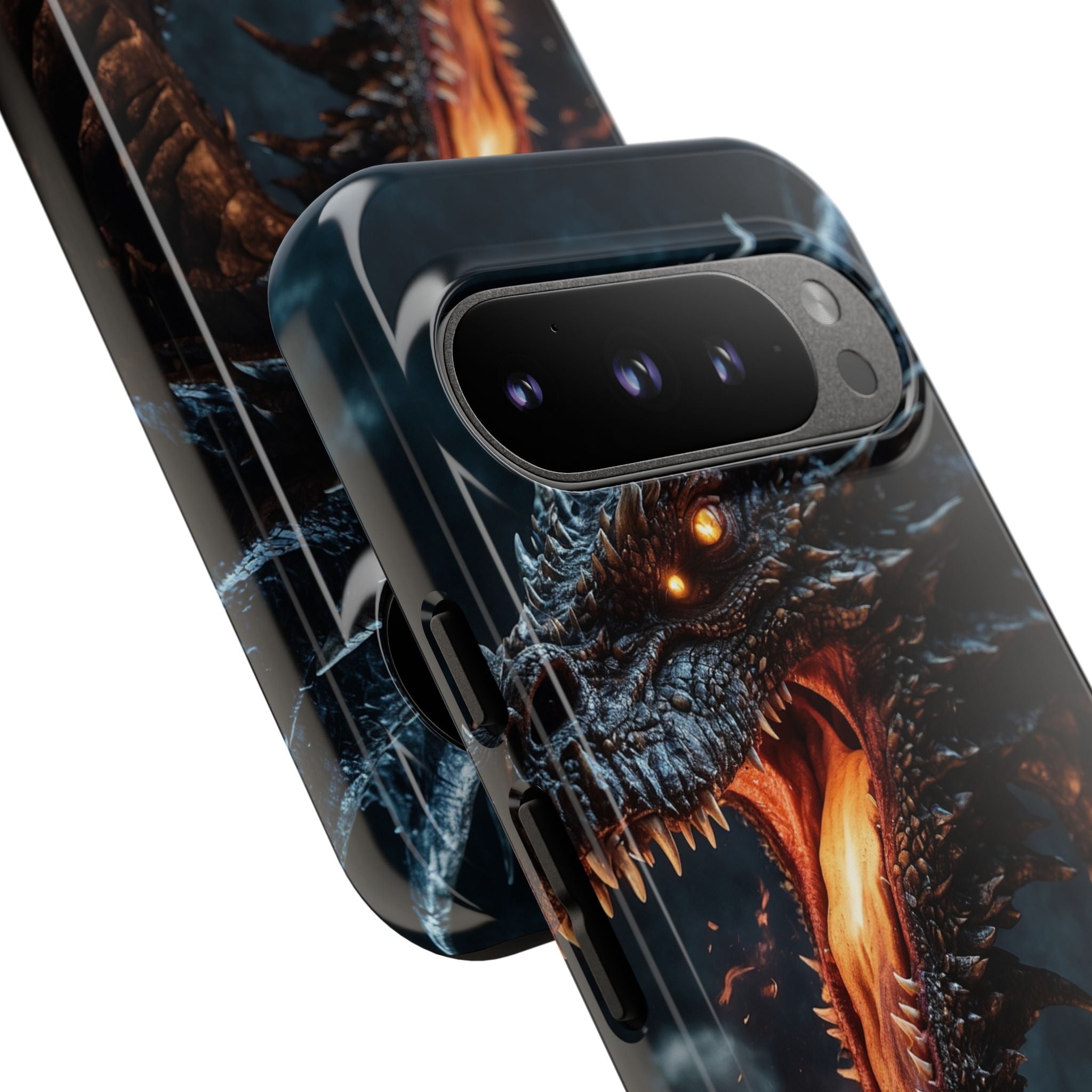 Fiery Breath Erupts - Google Pixel Case