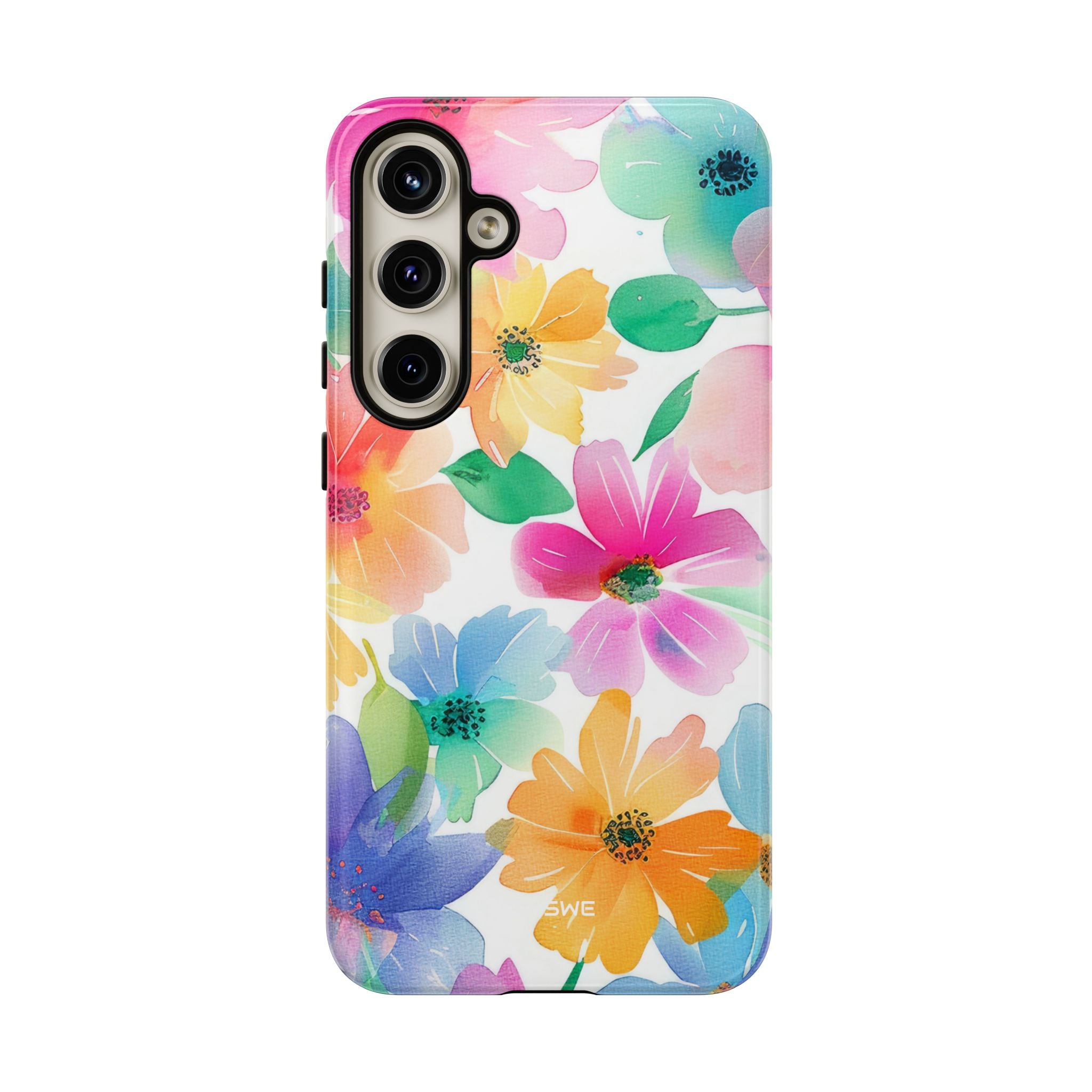 Vibrant Floral Impression - Samsung Case