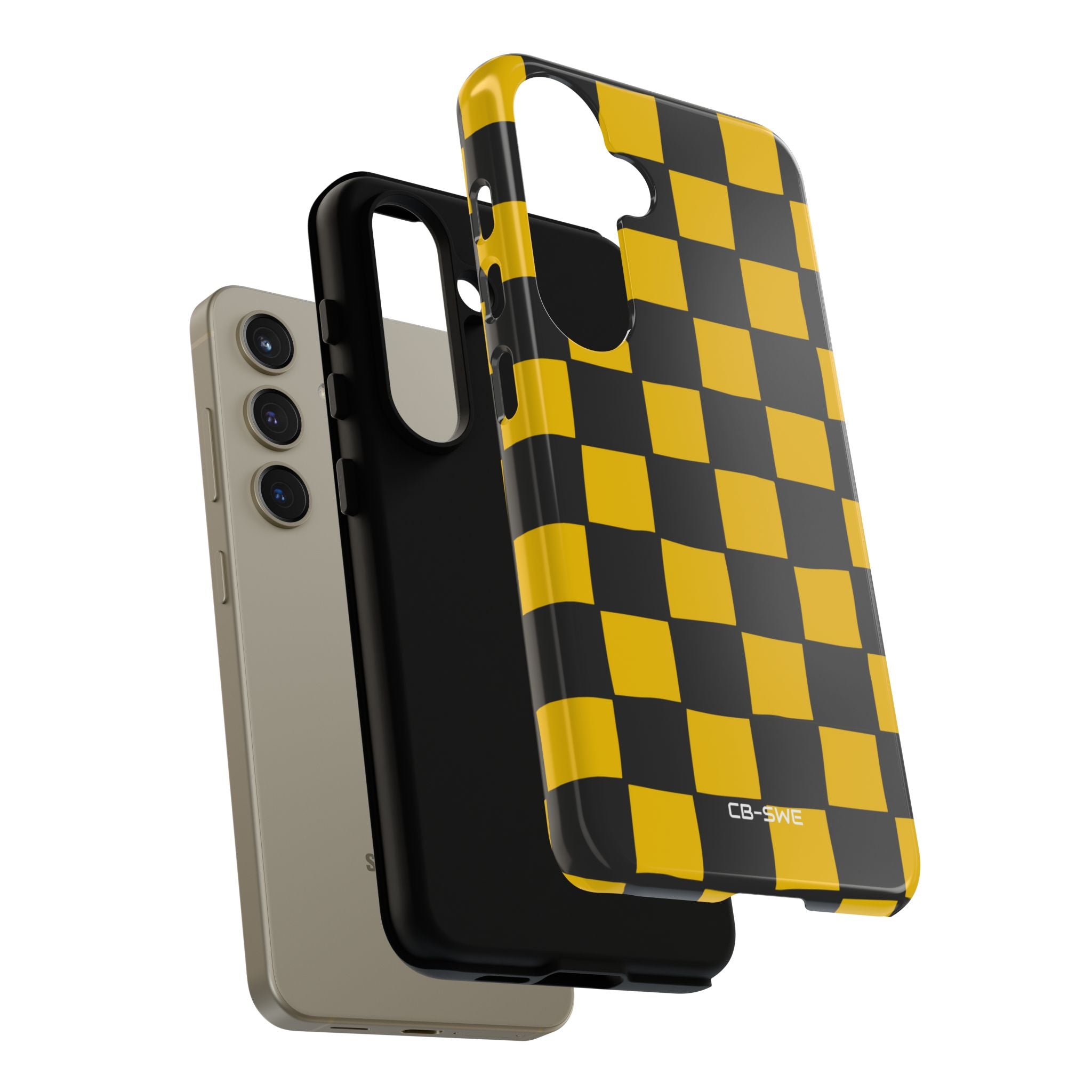 Yellow Squares Dance - Samsung Case