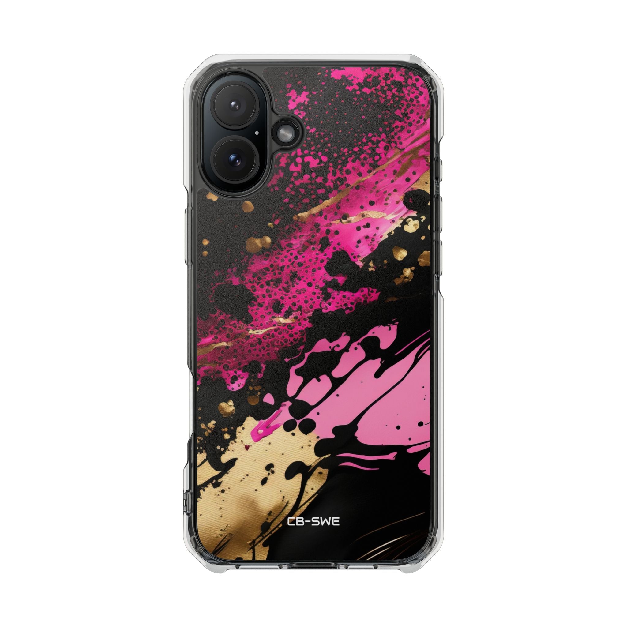 Dynamic Splatter Elegance iPhone Case - Impact