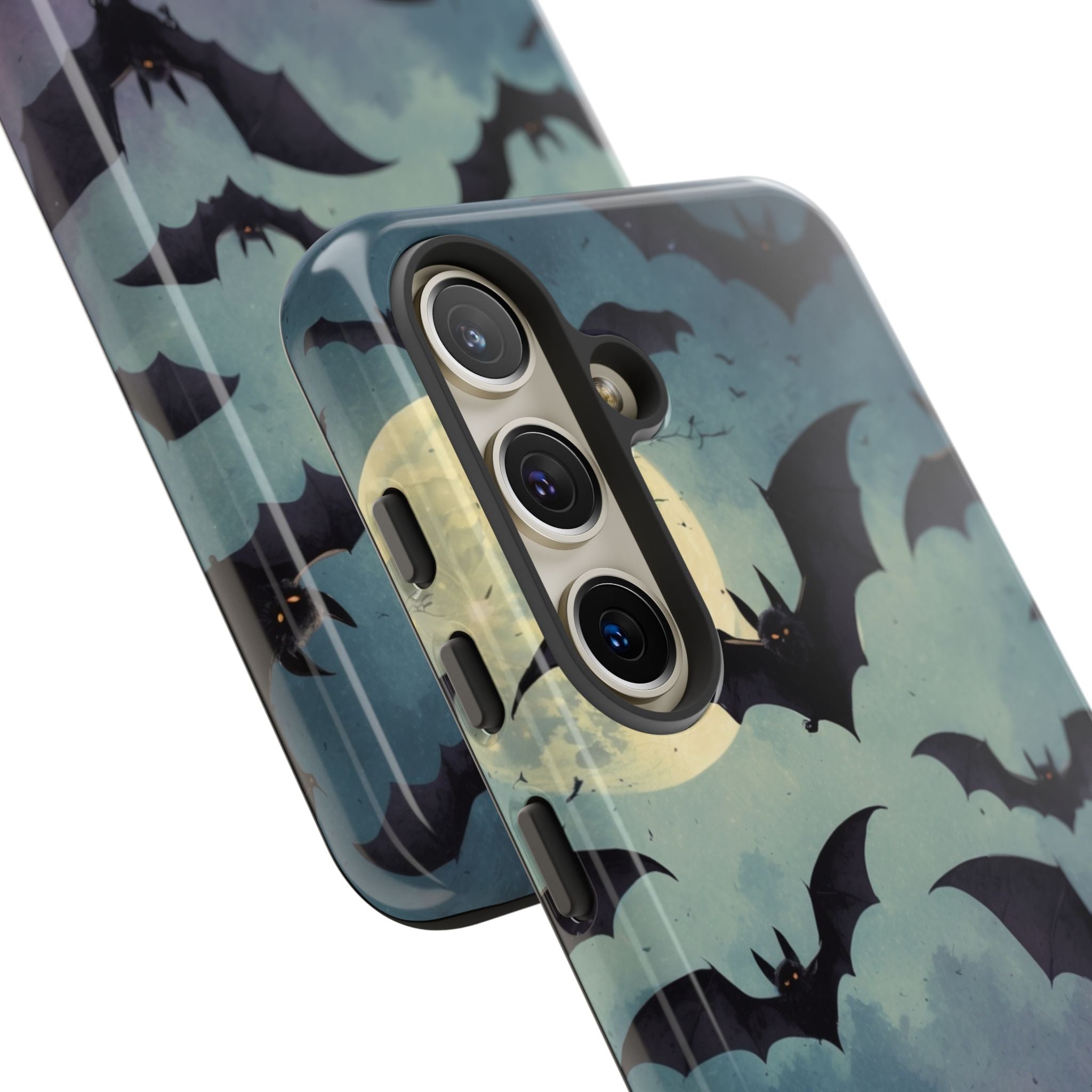 Glowing Bat Swarm Samsung S24 Case - Tough