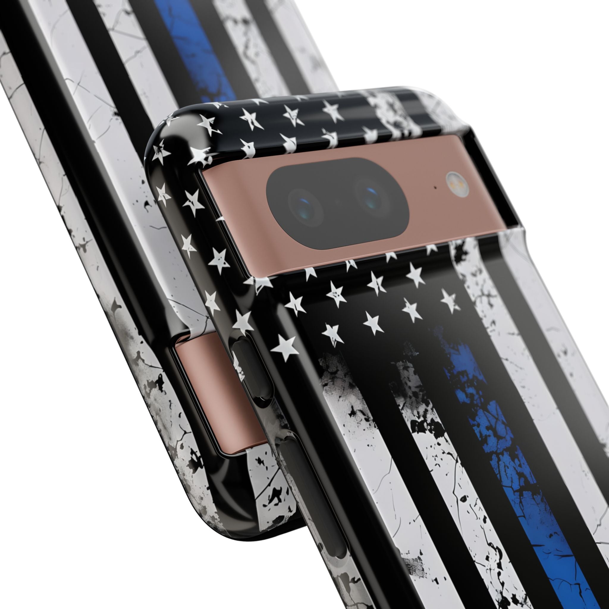 Blue Stripe Flag Google Pixel 8 Case - Tough