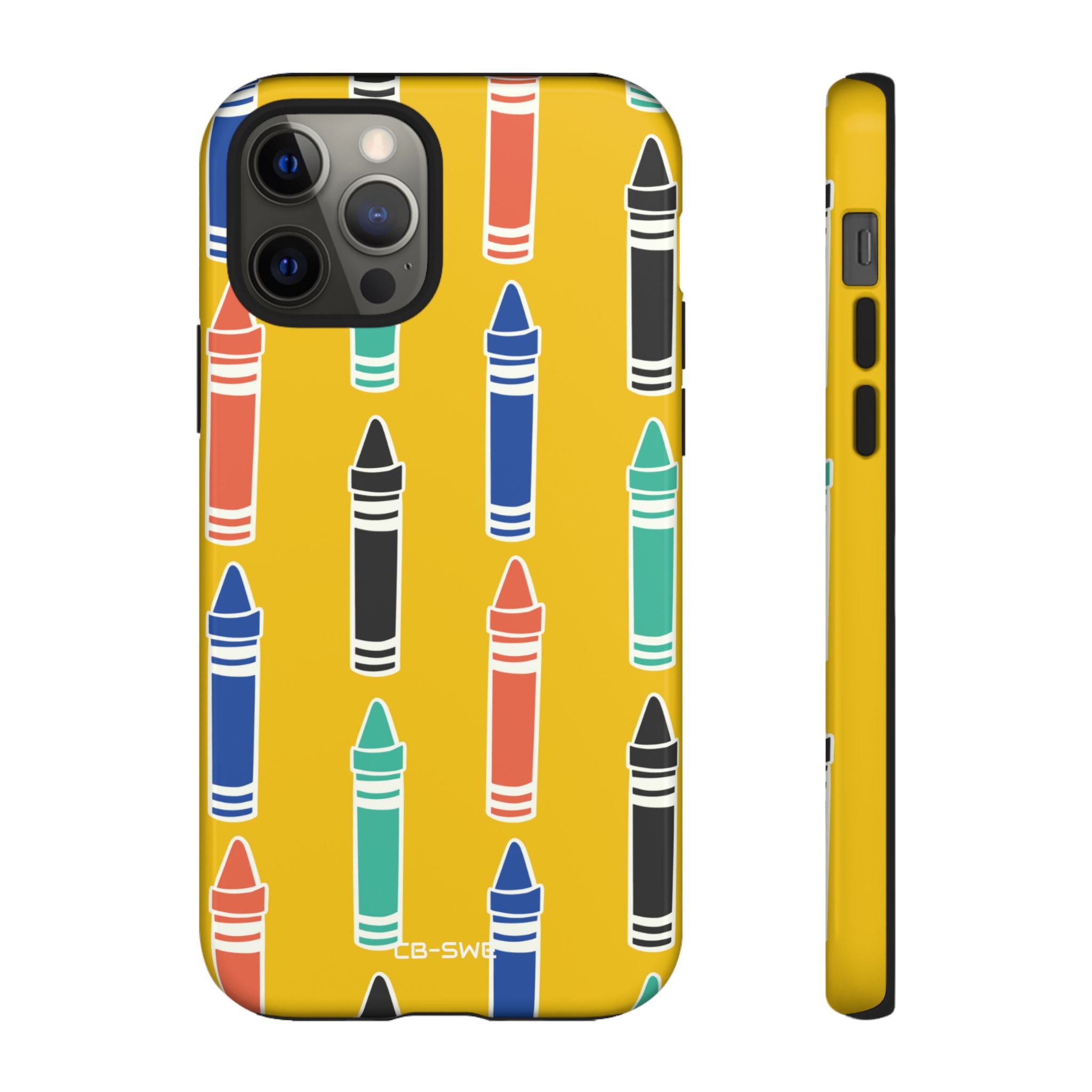 Crayons Dance Joyfully - iPhone Case