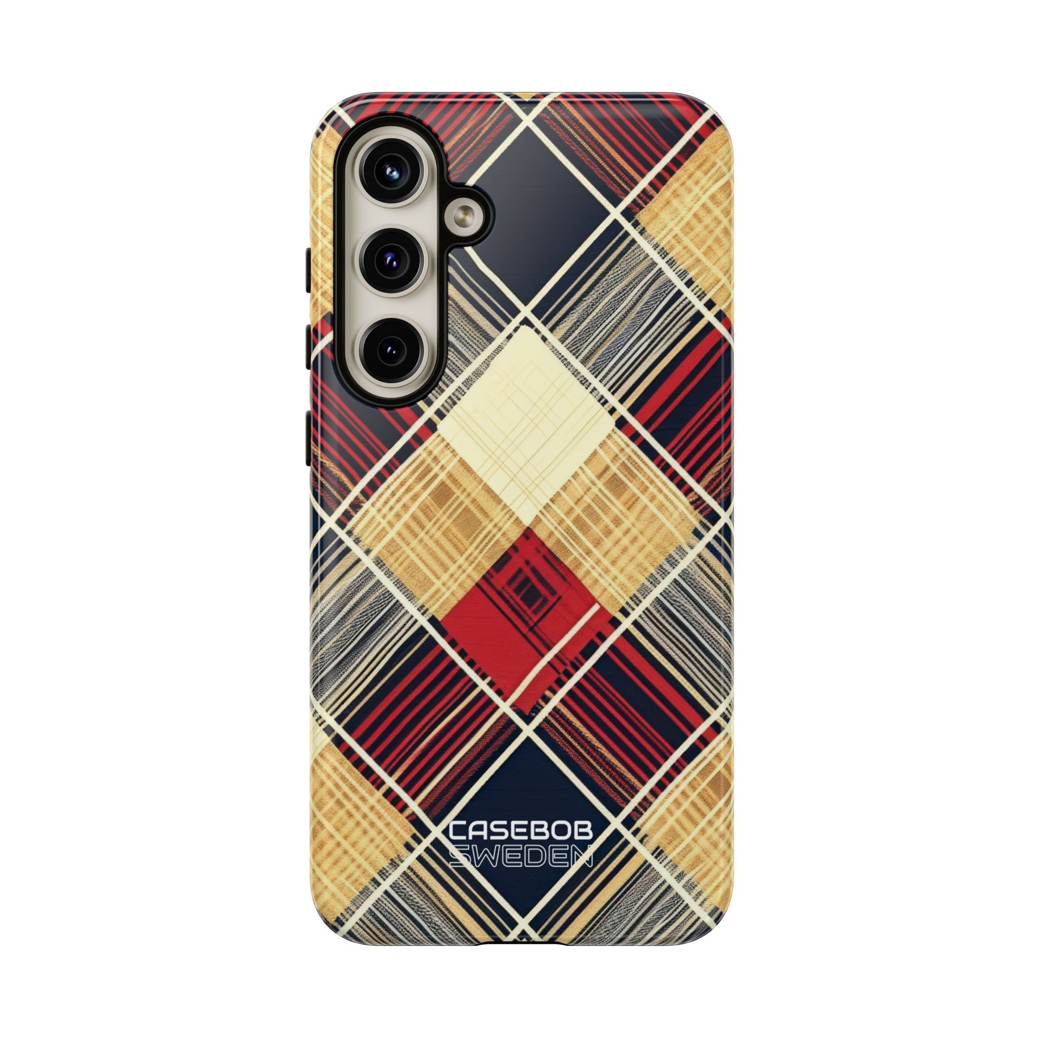 Plaid Diamond Tapestry Samsung S24 - Tough