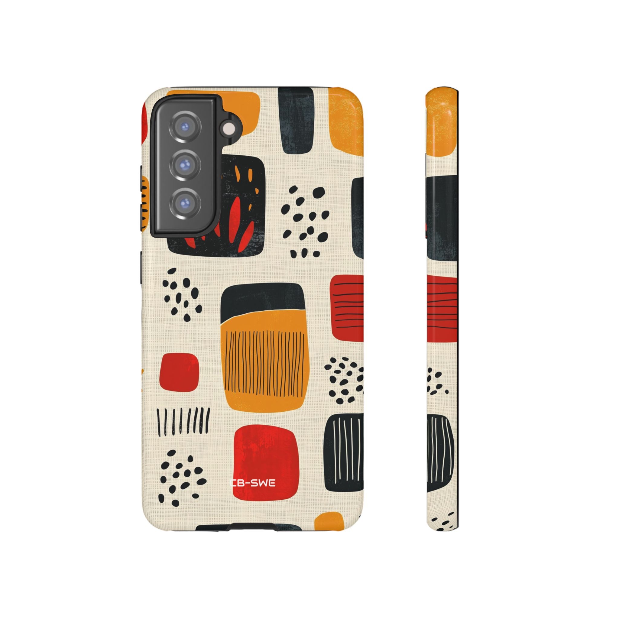 Vibrant Shapes Dance - Samsung Case