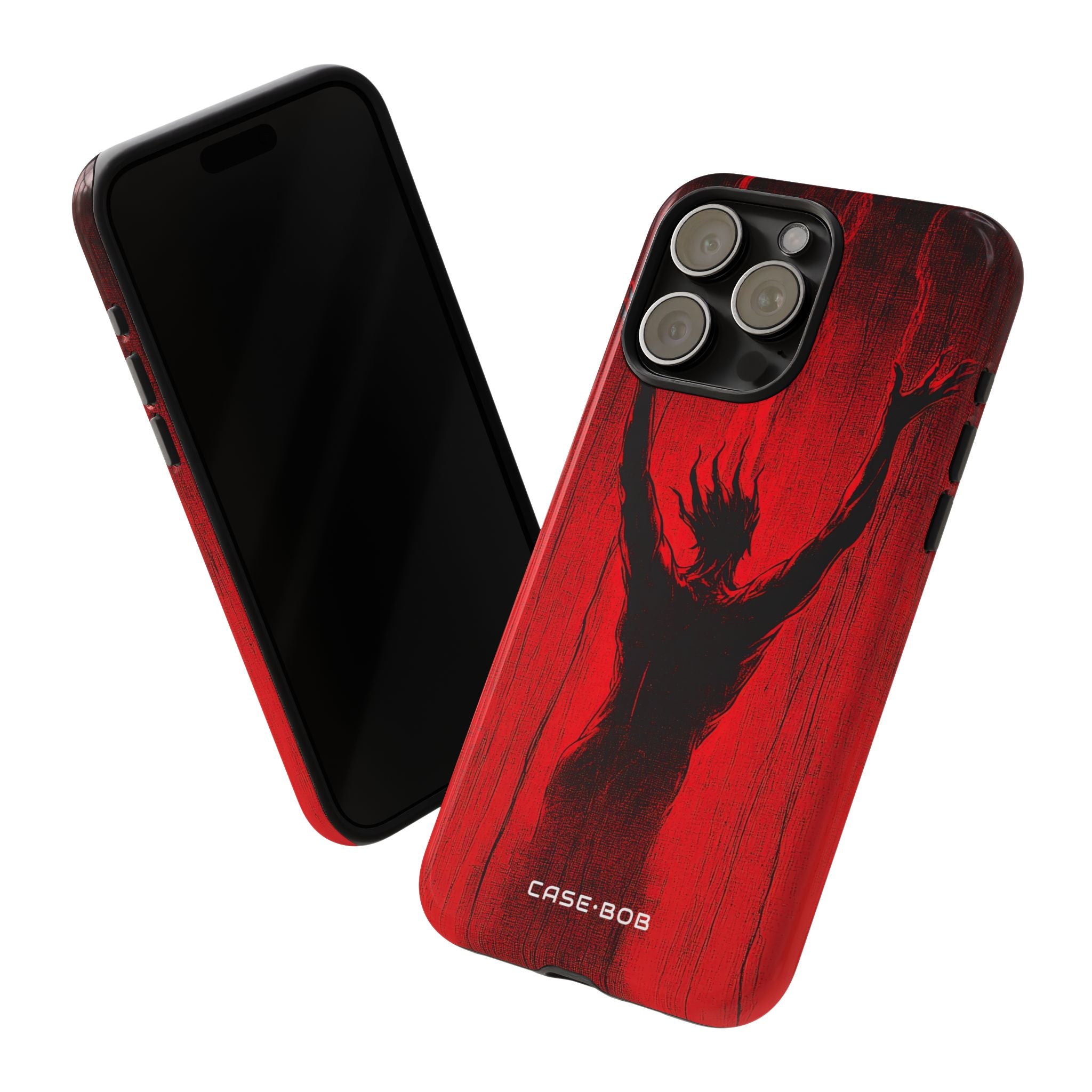 Crimson Uprising iPhone 15 Pro Max Case - Tough