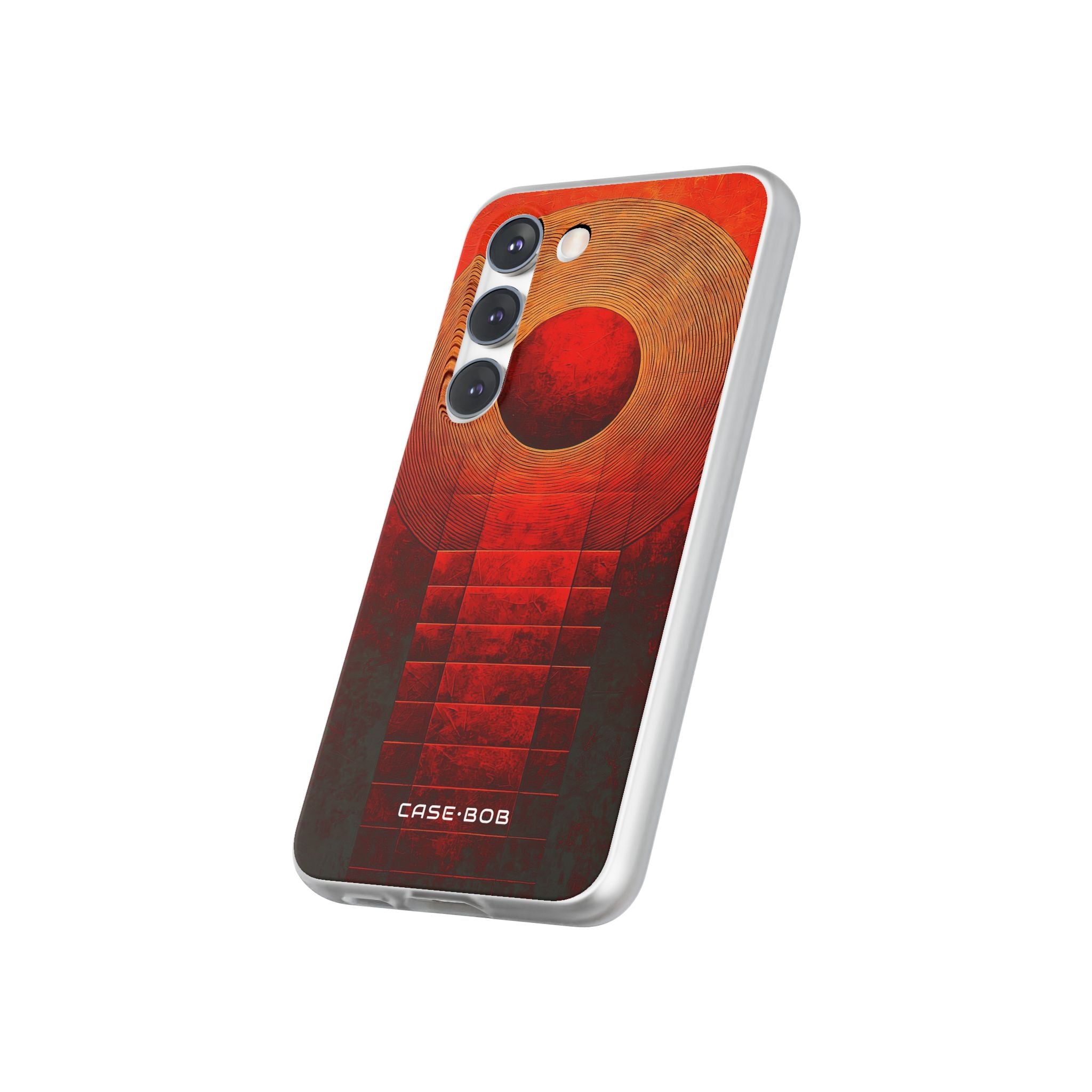 Crimson Orbit Samsung S23 Case - Soft