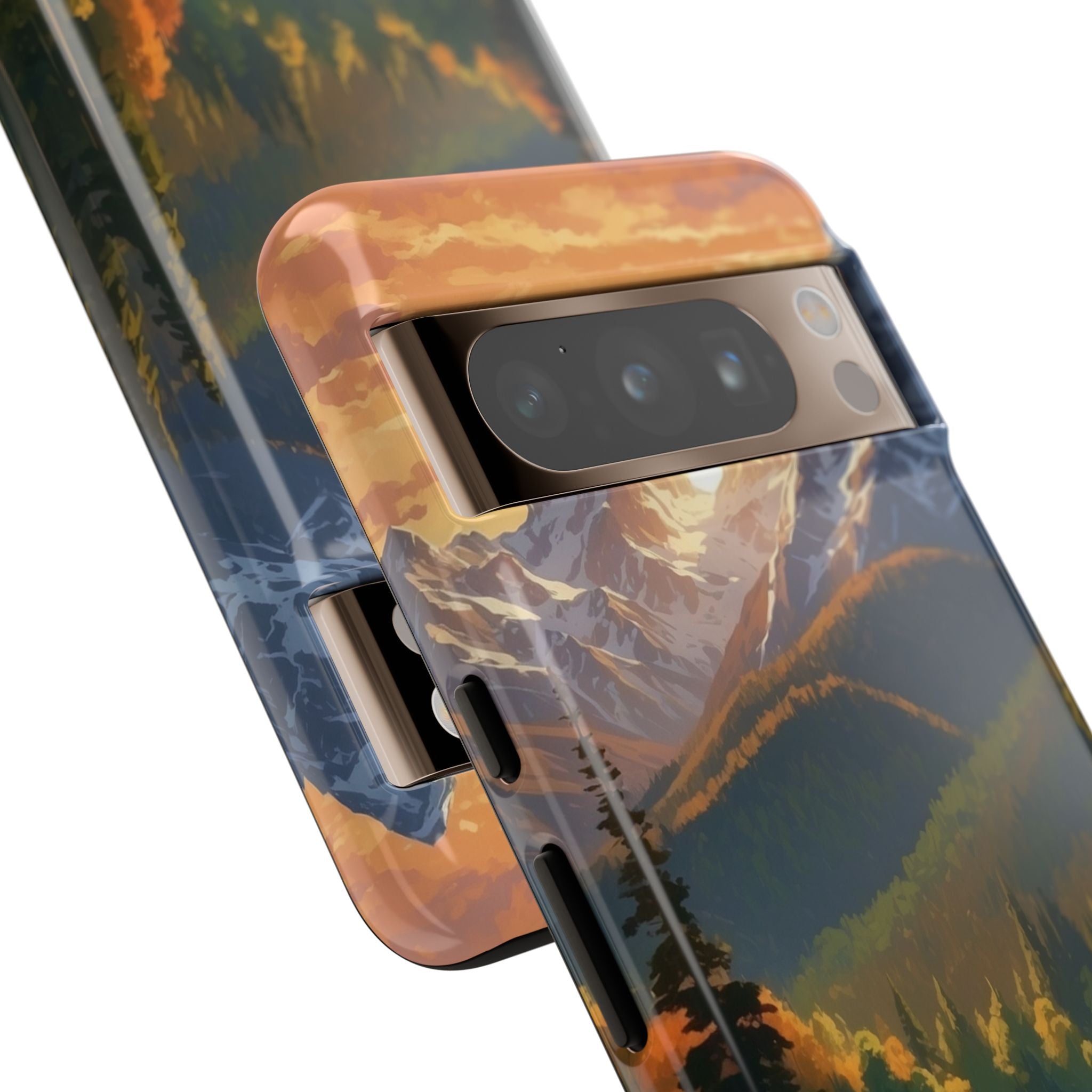 Mountain Reflections Glimmer - Google Pixel Case
