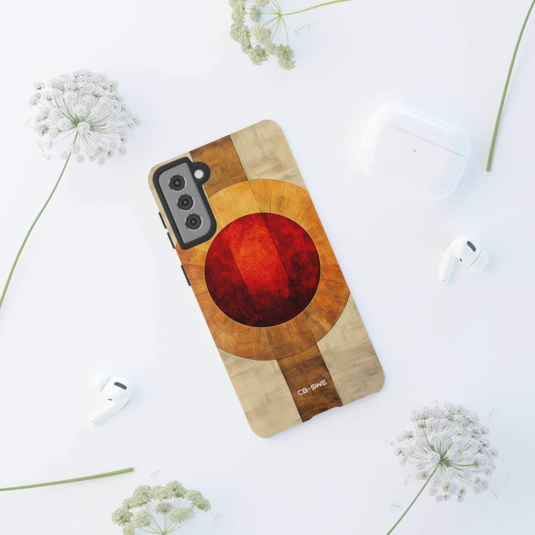 Warm Circles Embrace - Samsung Case