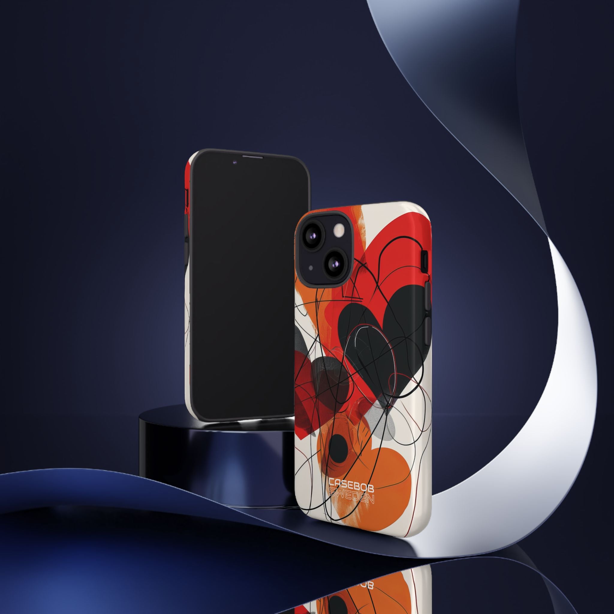 Crimson Motion Flow iPhone 13 - Tough