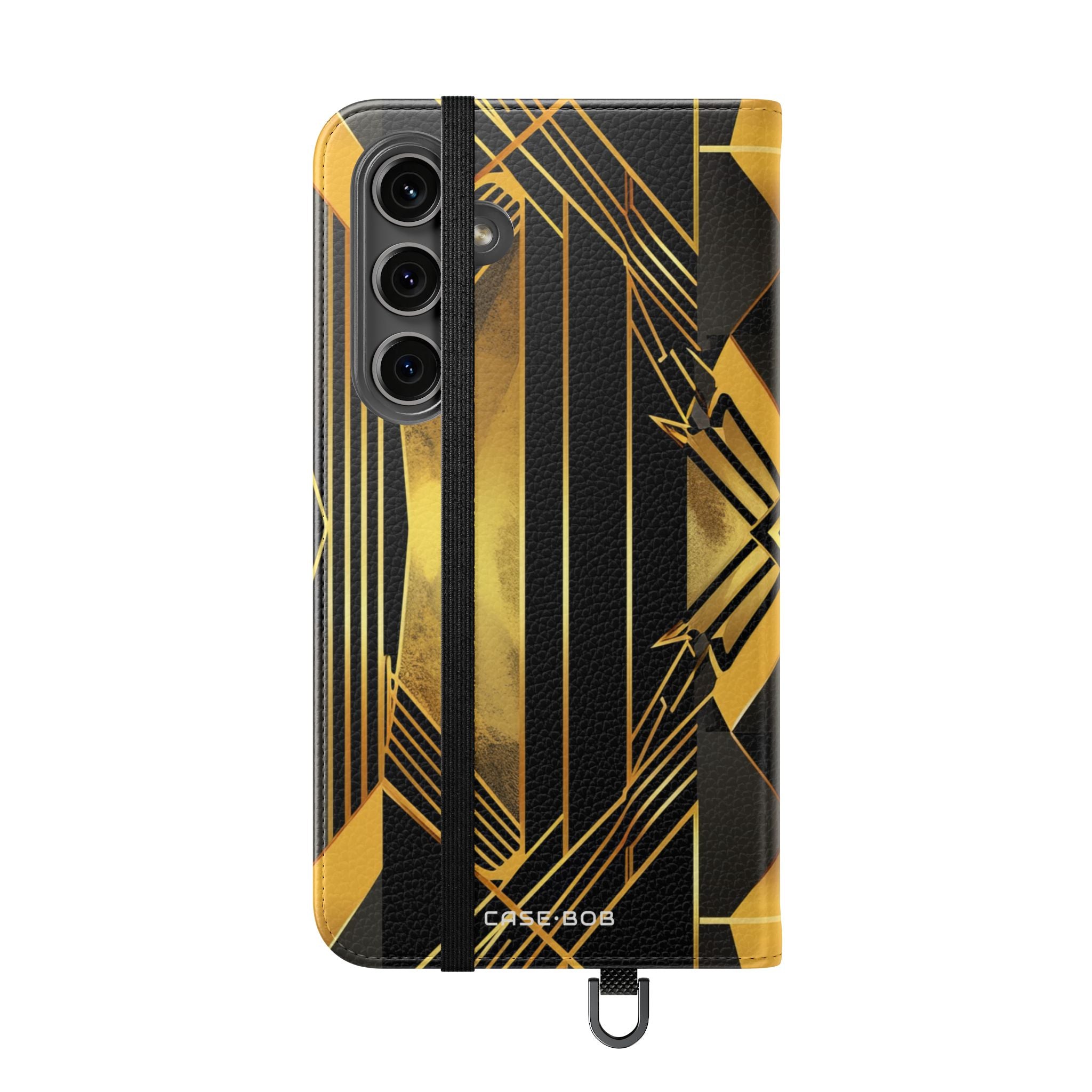 Golden Xcape - Samsung S24 Plus Kotelo - Lompakkokotelo