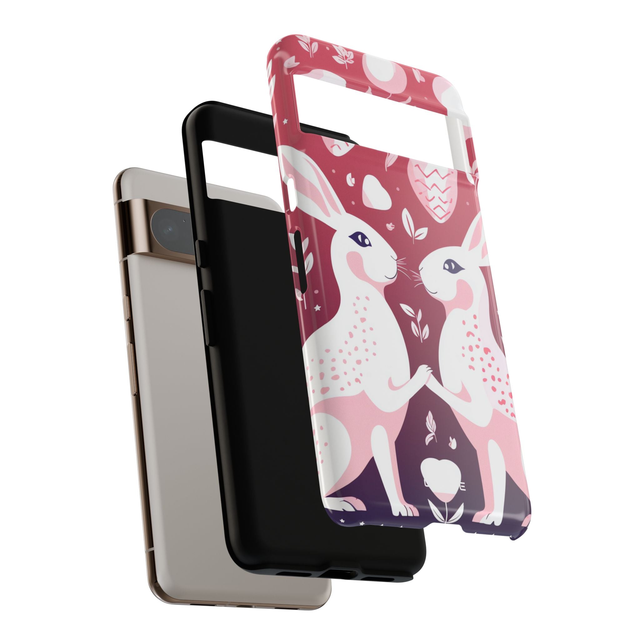 Rabbits Share Joy - Google Pixel Case