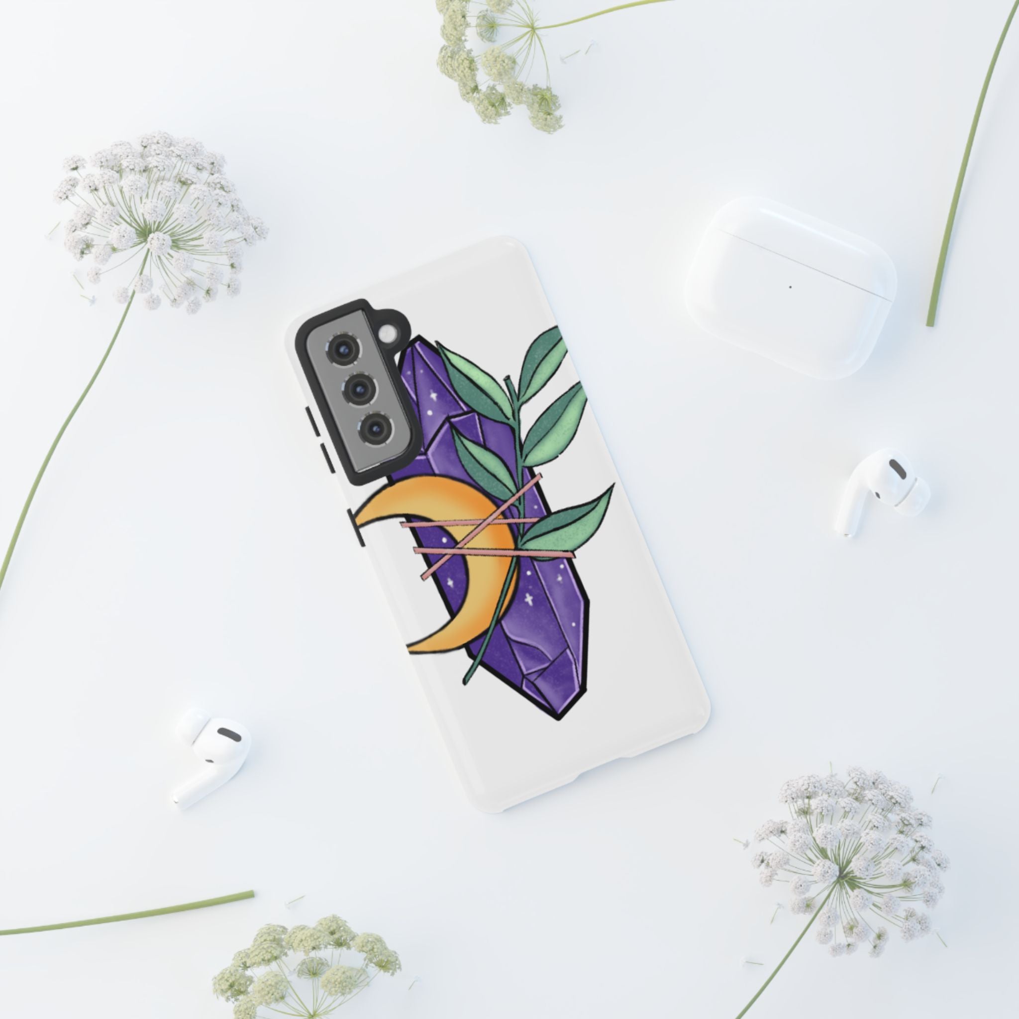 Mystical Moon Crystal - Samsung Case