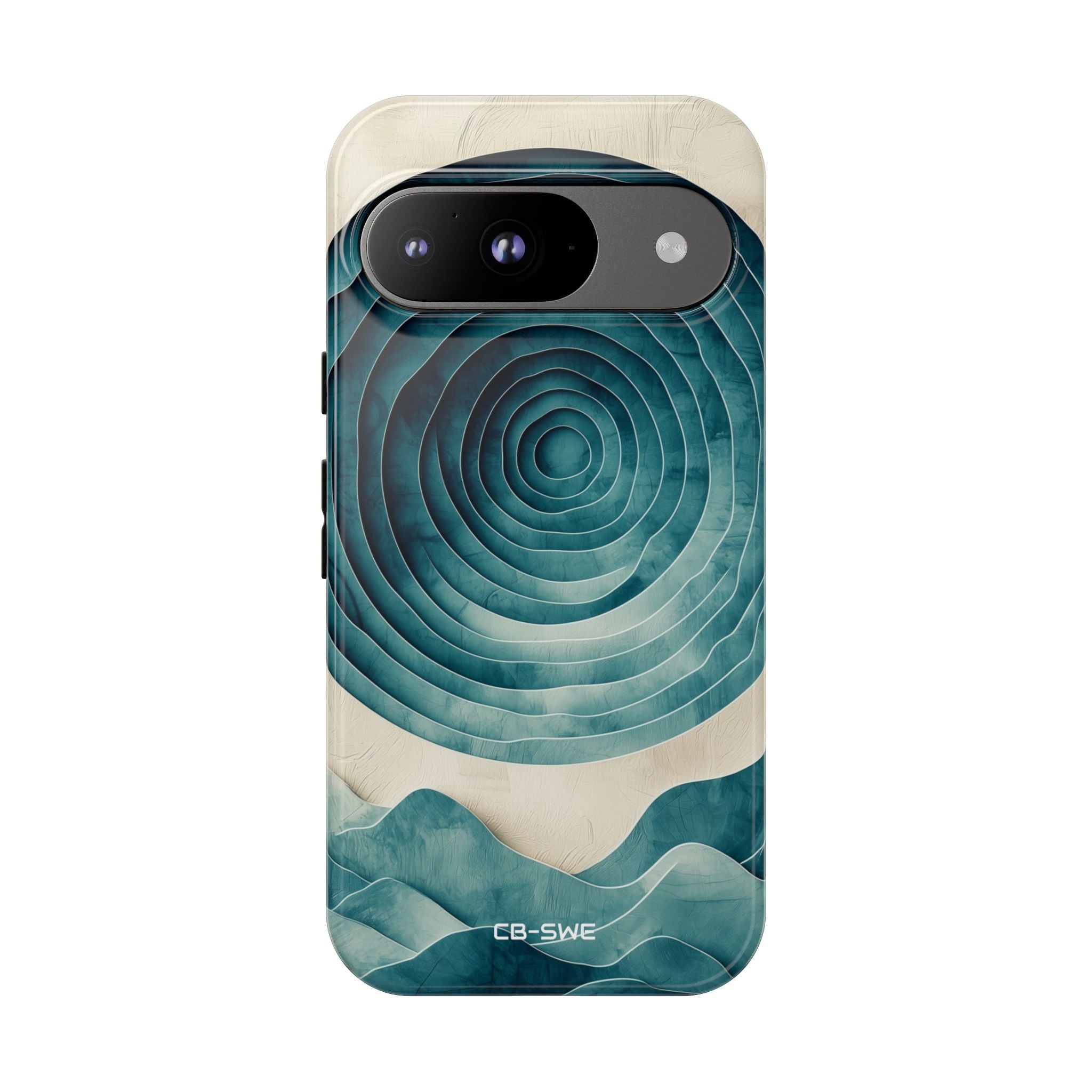 Waves Embrace Circles - Google Pixel Case