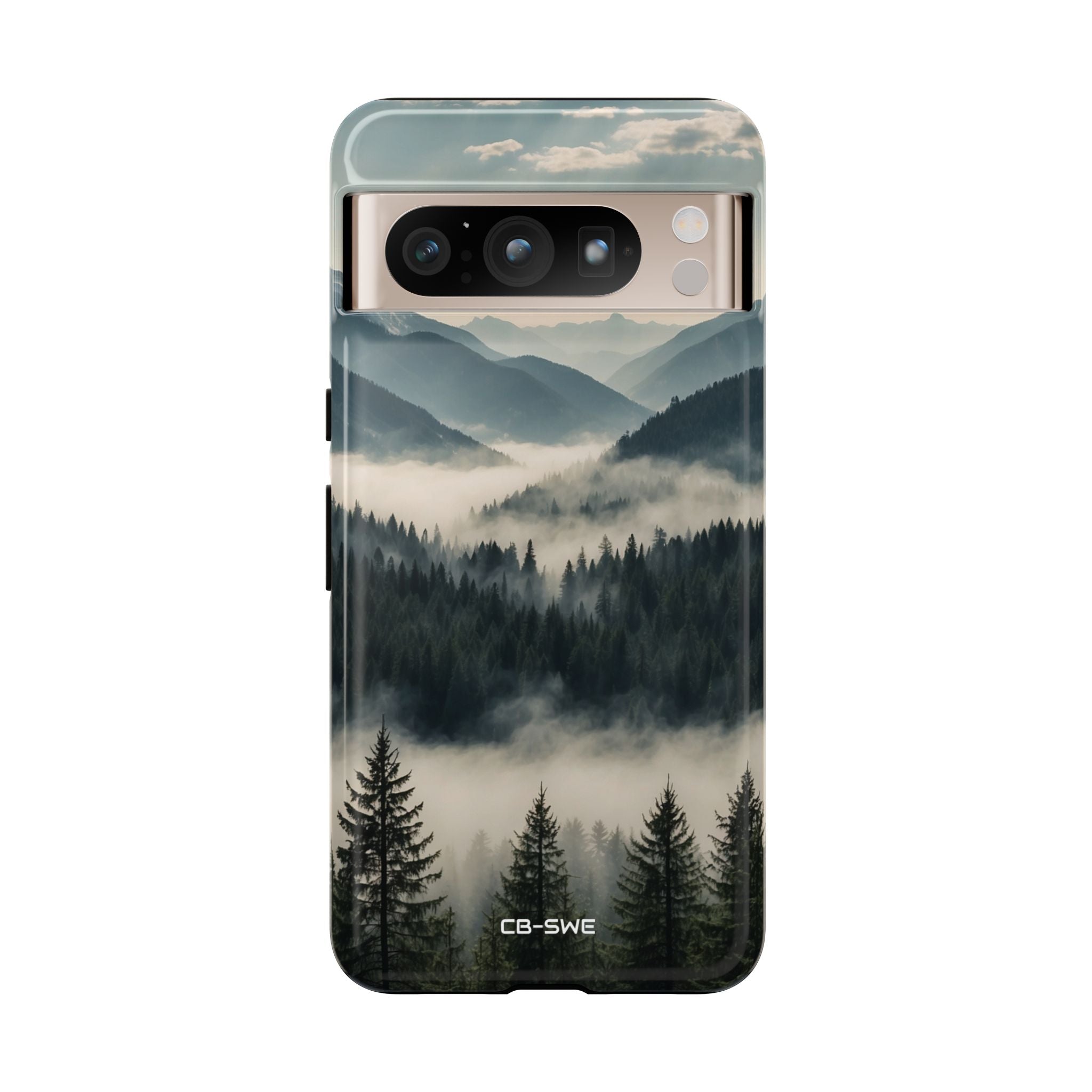 Misty Forest Embrace - Google Pixel Case
