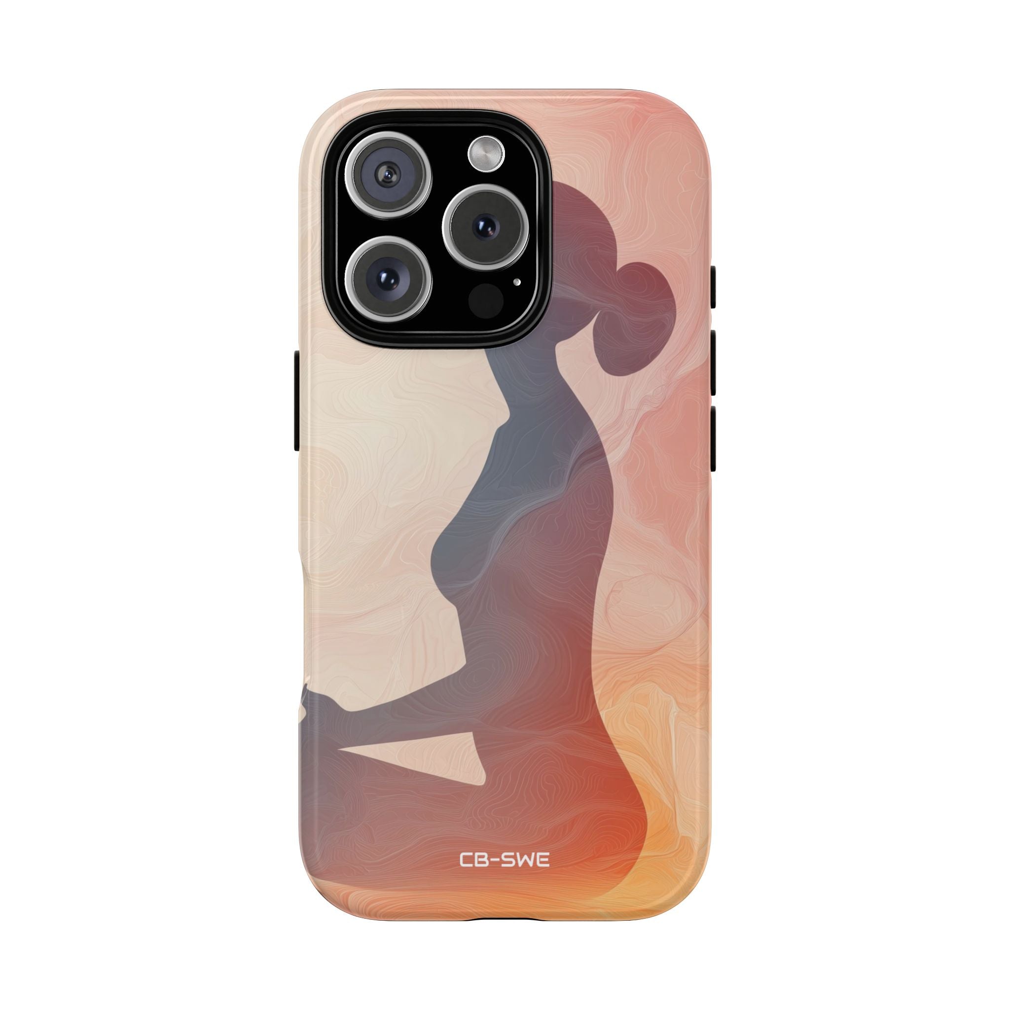 Meditator Embraces Flow - iPhone Case