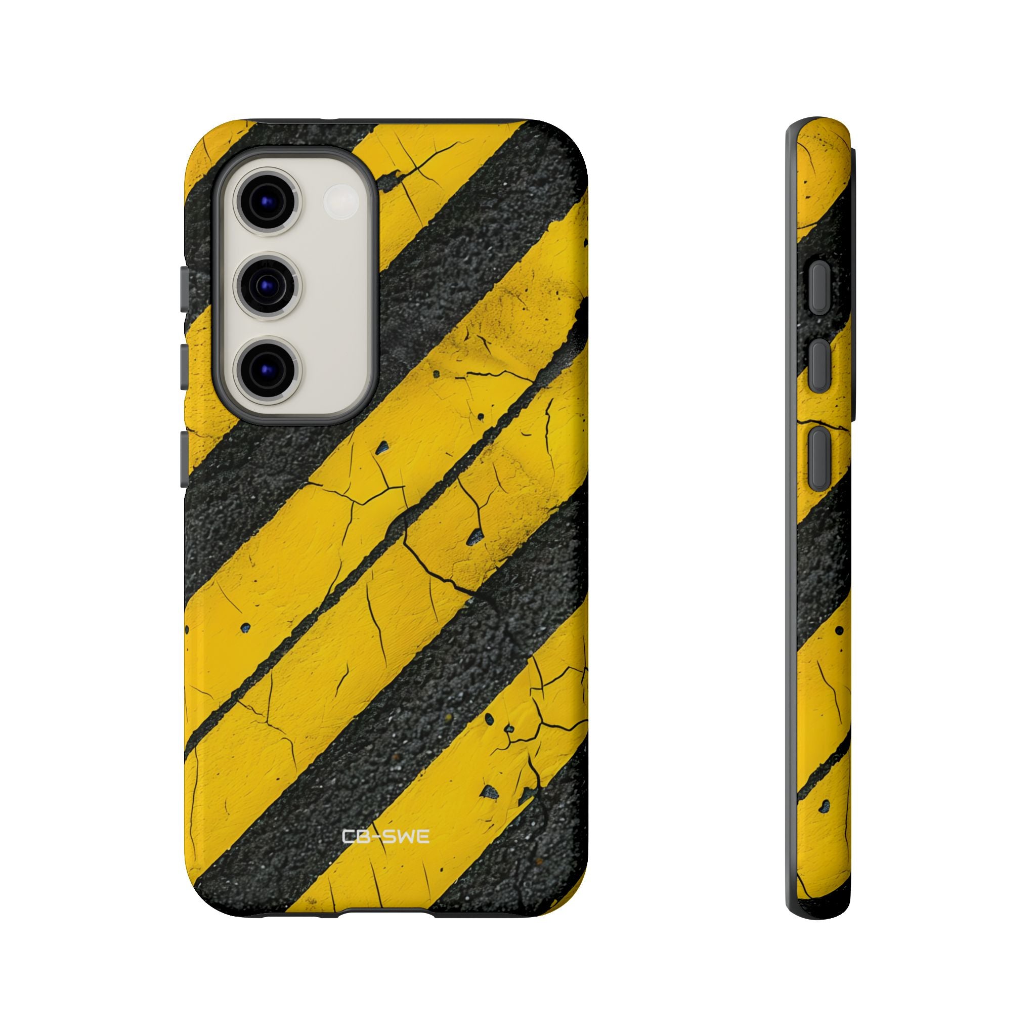 Cracked Hazard Lines - Samsung Case
