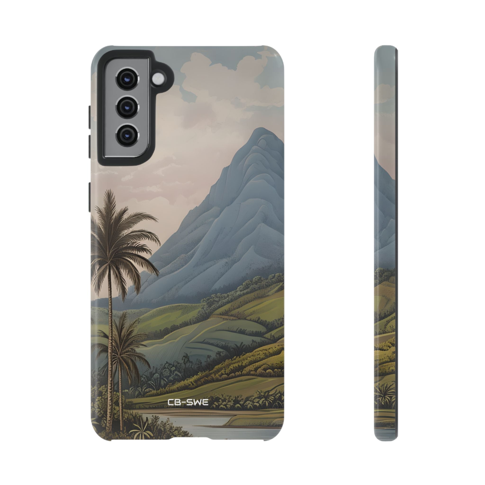 Serene Mountain Oasis - Samsung Case