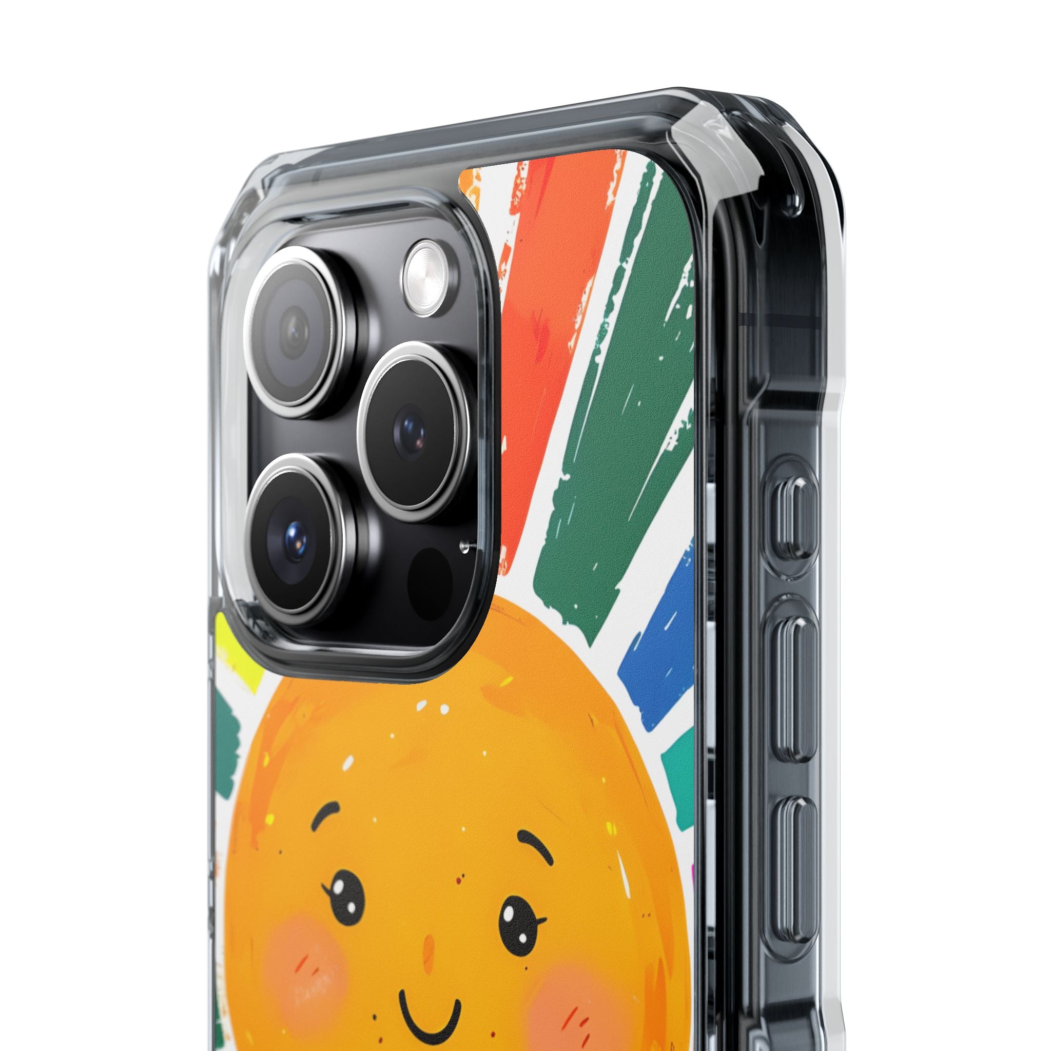 Radiant Smiling Sun iPhone Case - Impact