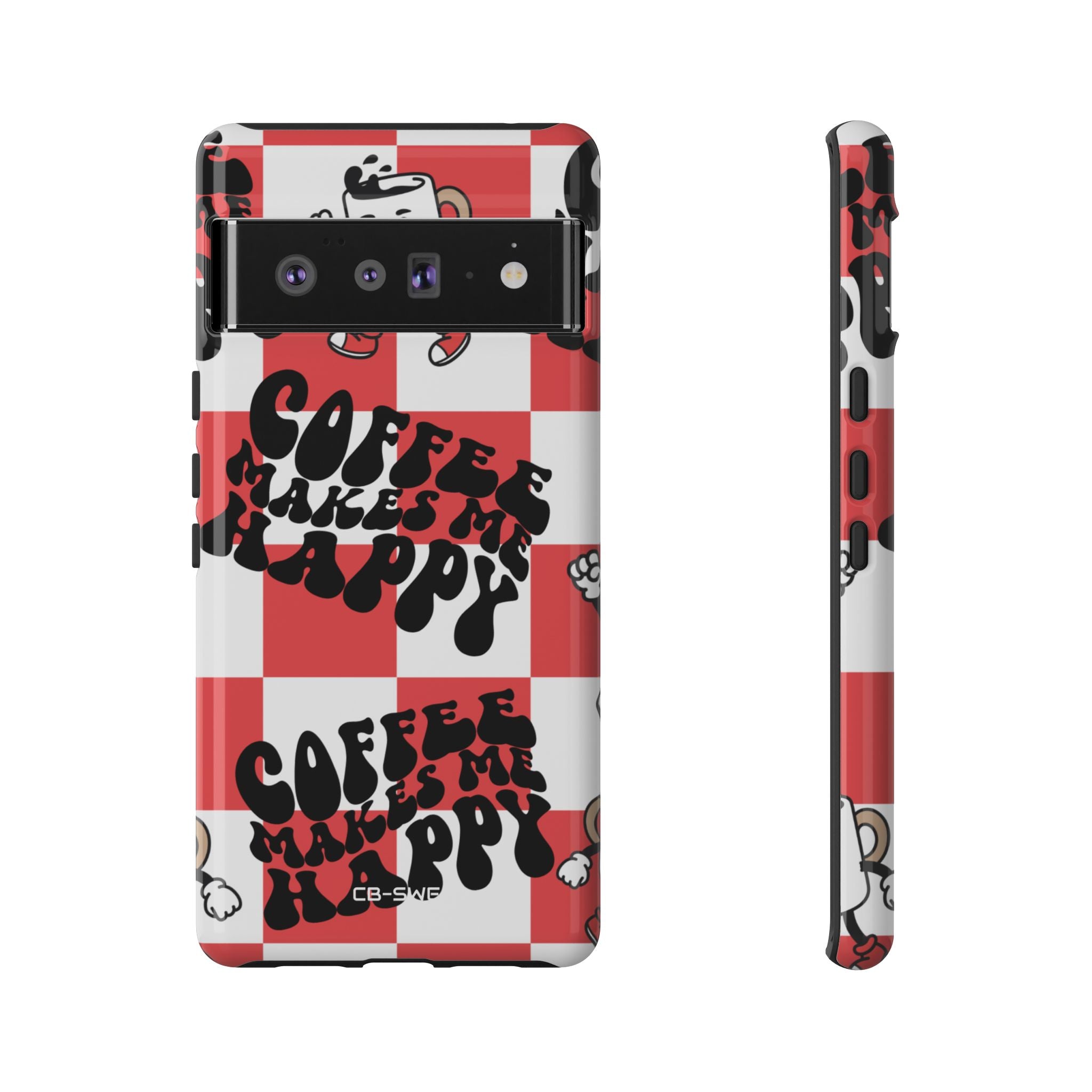 Joyful Coffee Celebration - Google Pixel Case