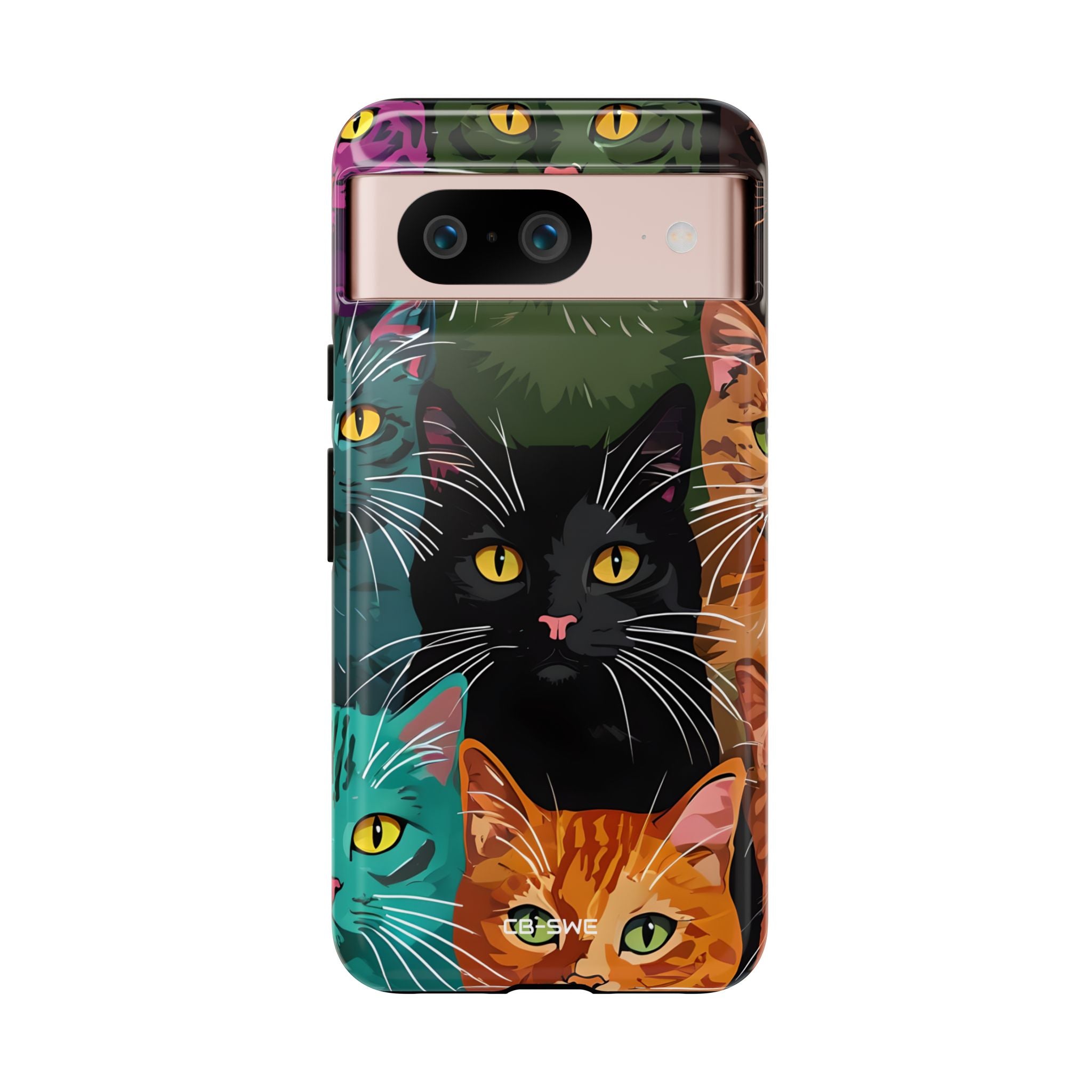 Colorful Cat Charisma - Google Pixel Case