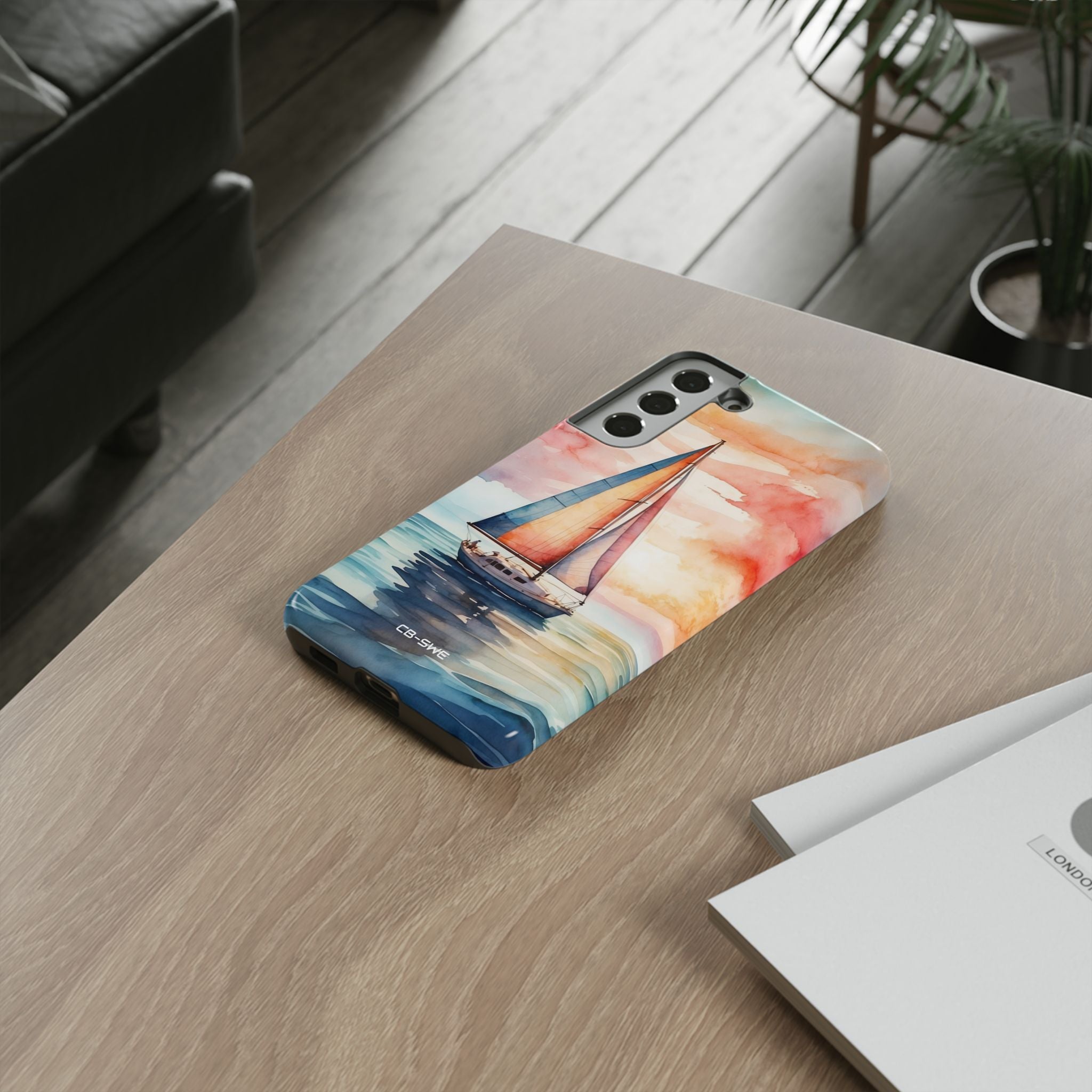 Sailboat Glides Calm - Samsung Case