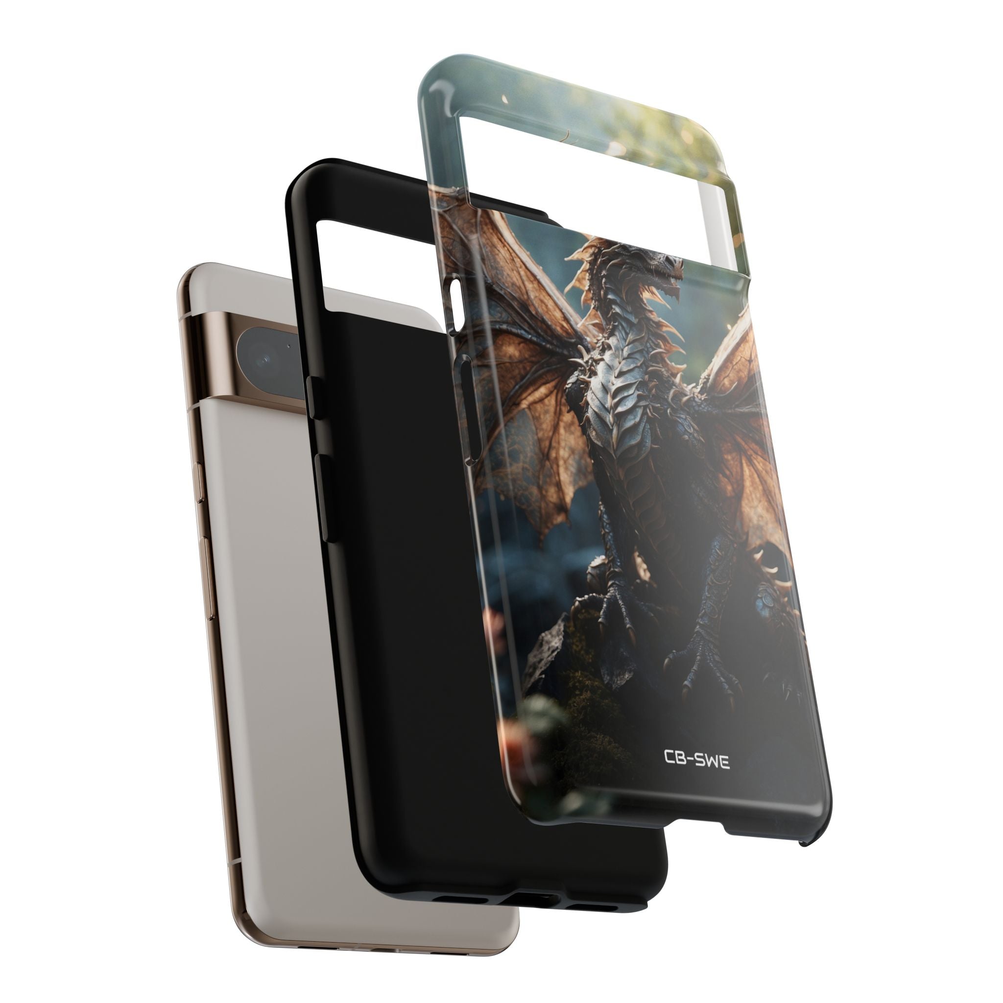 Majestic Dragon Glows - Google Pixel Case