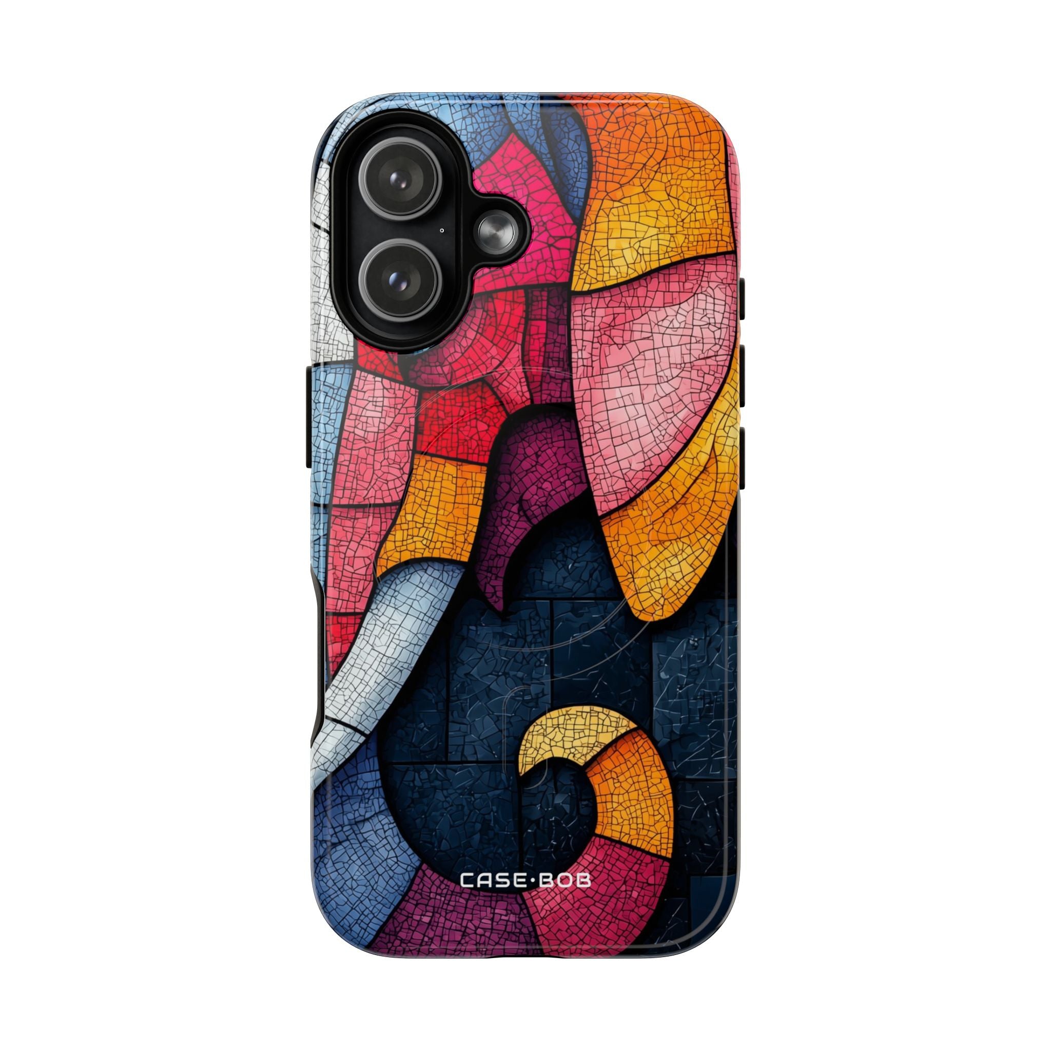 Elephant Mosaic iPhone 17 Case - Tough+