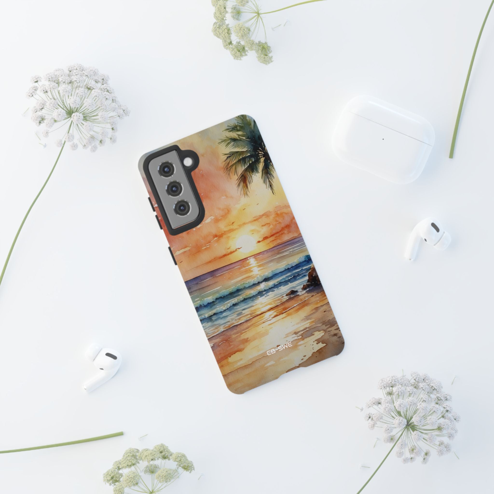 Sunset Kisses Ocean - Samsung Case