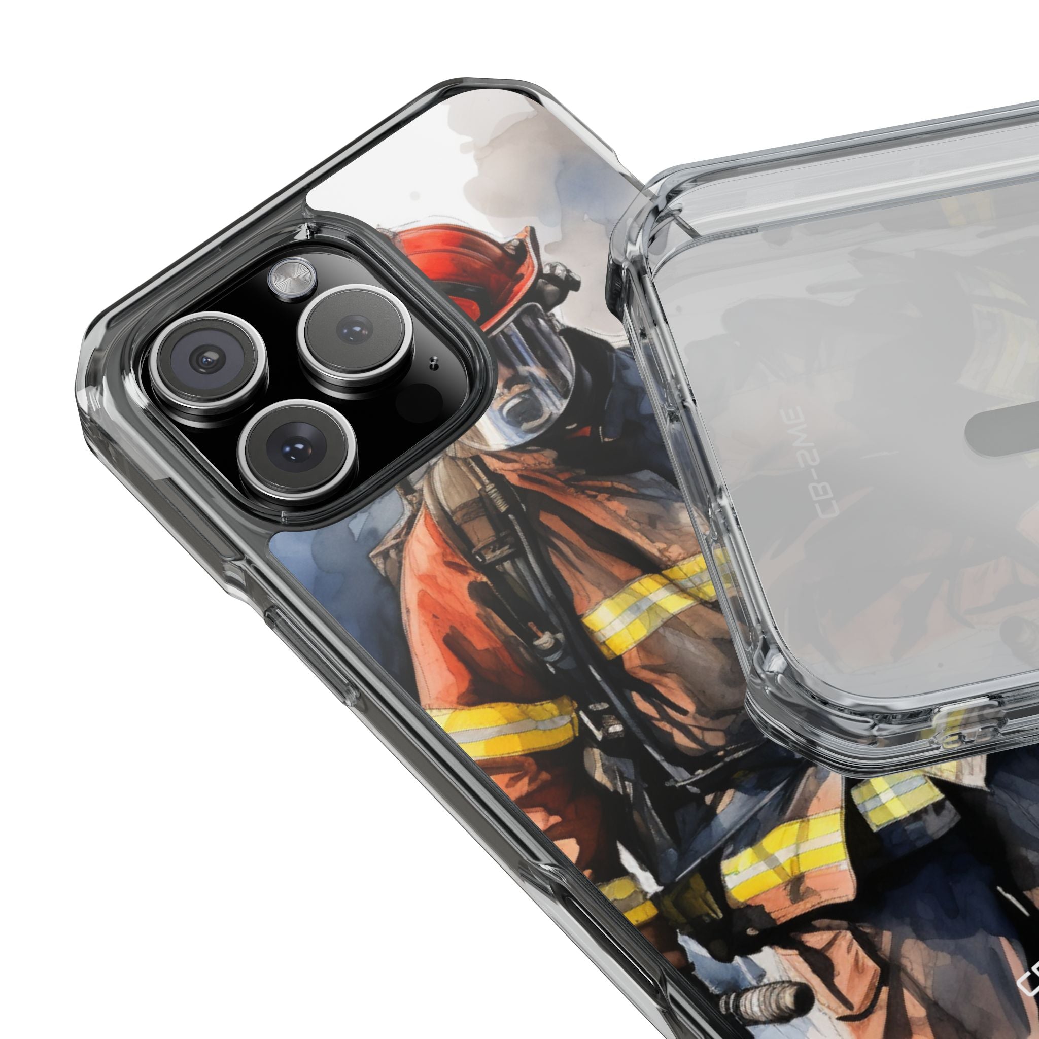 Firefighter In Motion iPhone Case - Impact