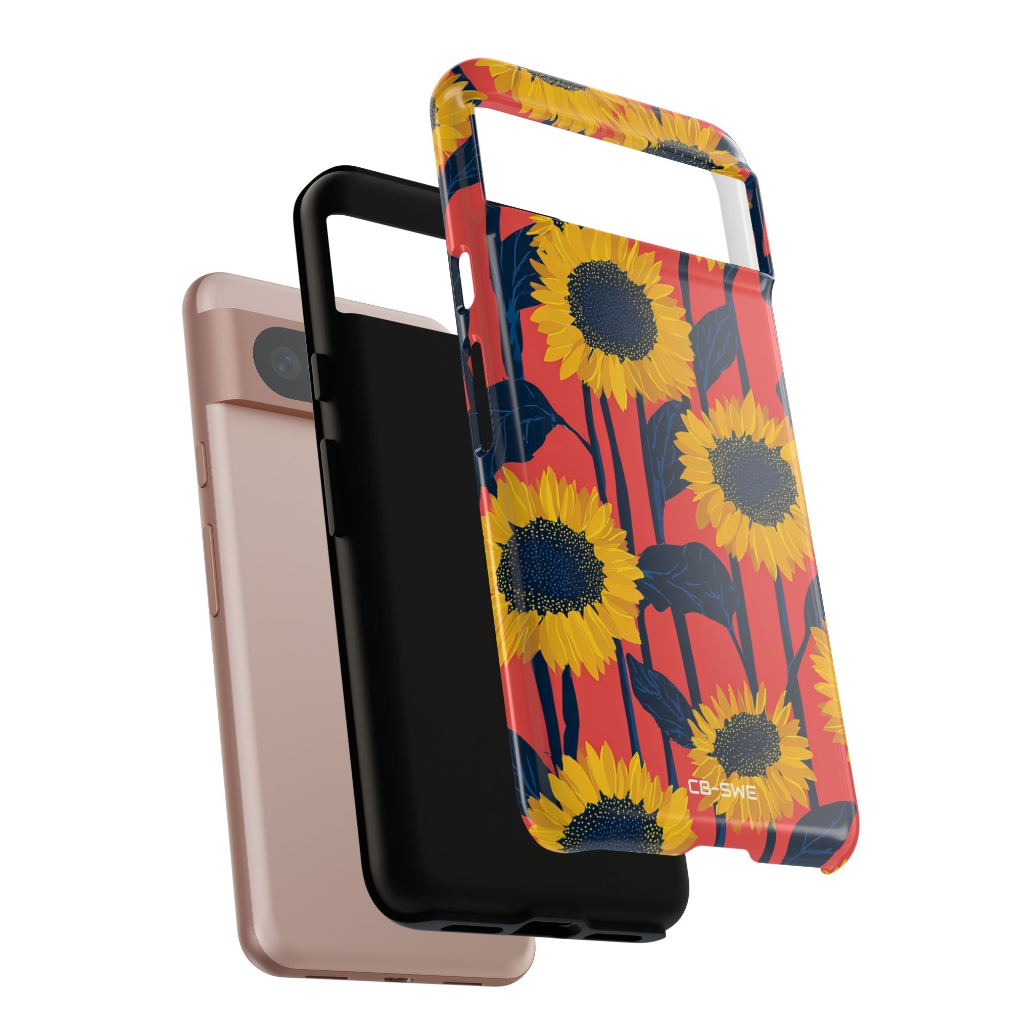 Vibrant Sunflower Rhythm - Google Pixel Case