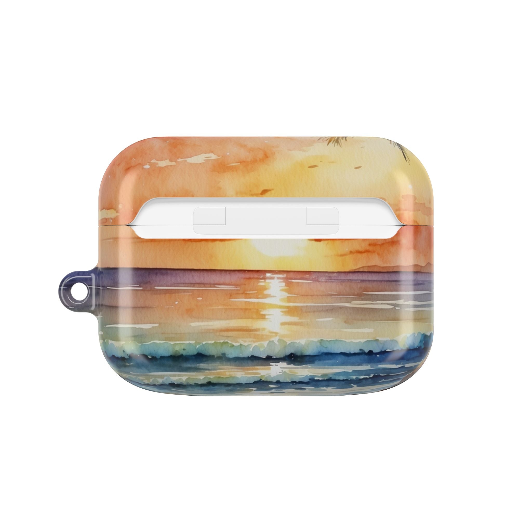 Golden Palm Sunset - AirPods Case