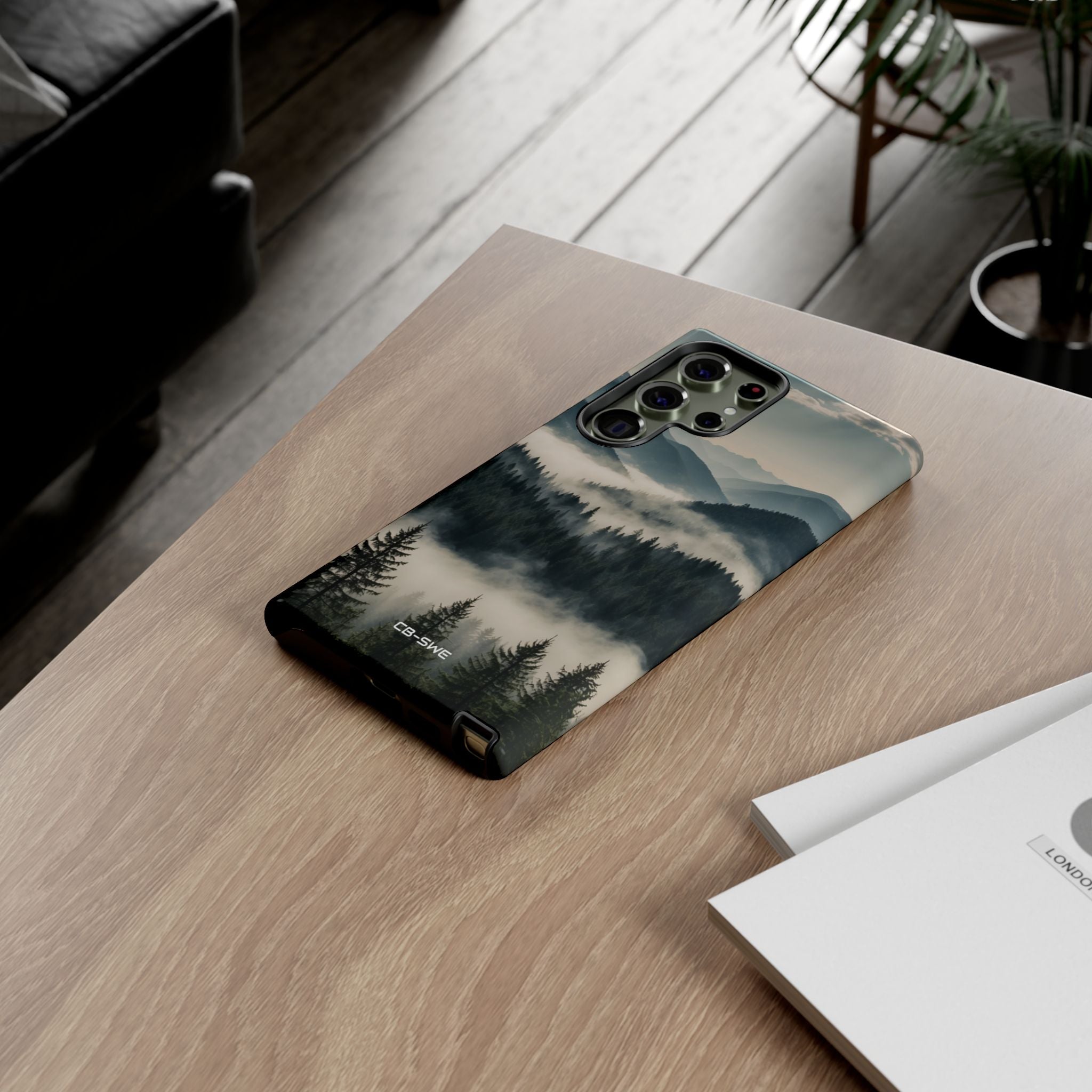 Misty Forest Embrace - Samsung Case