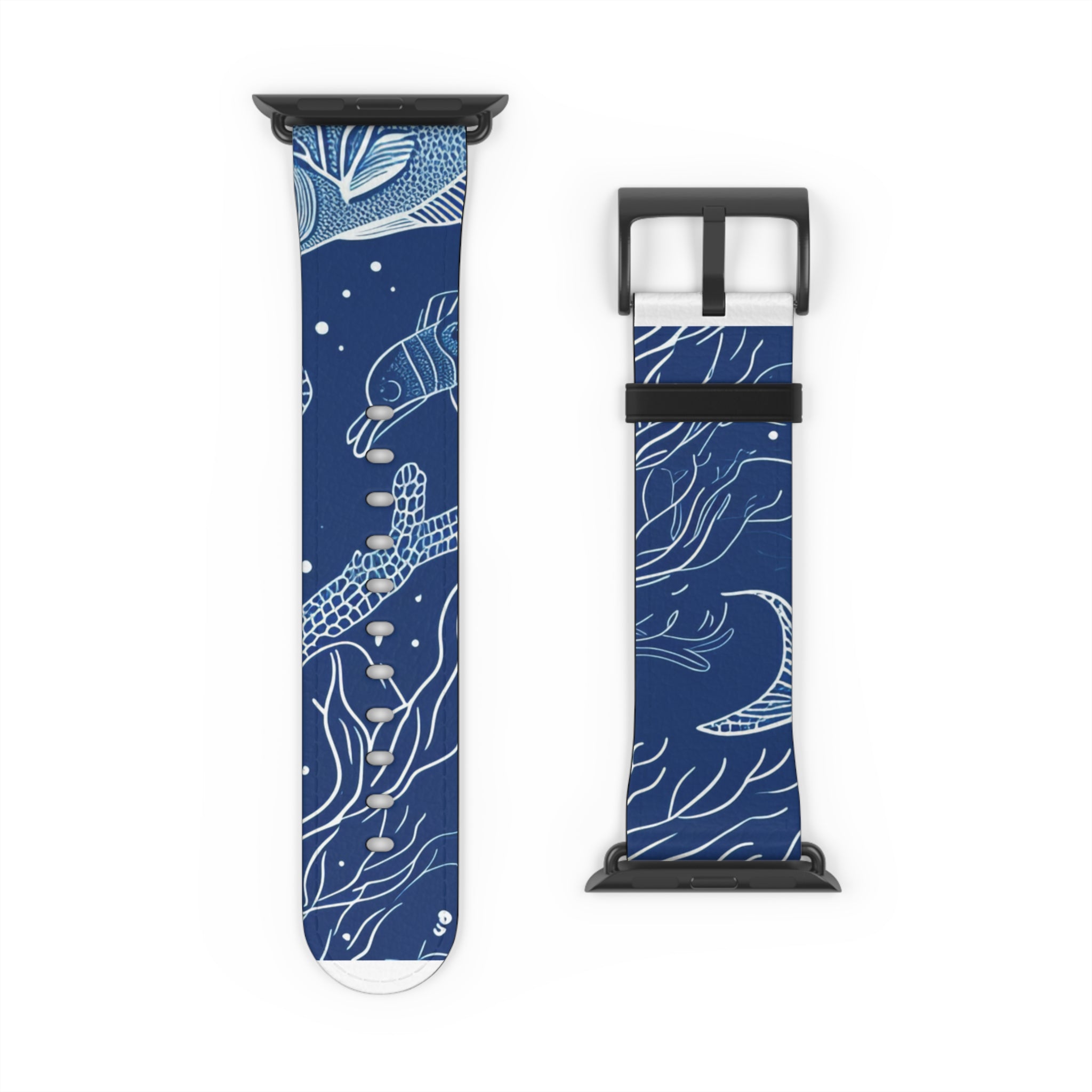 Blue Scale Reef - Watch Band