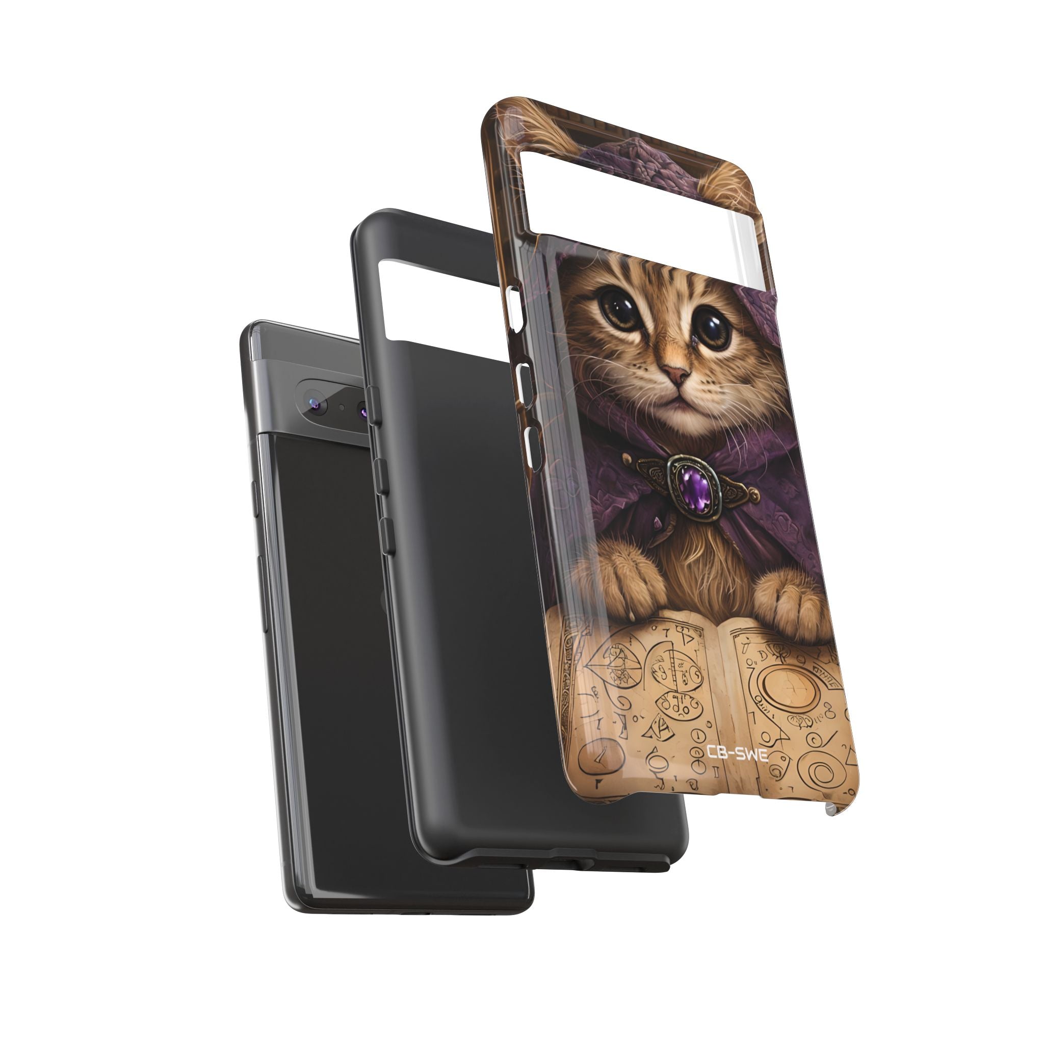 Mystical Wizard Cat - Google Pixel Case