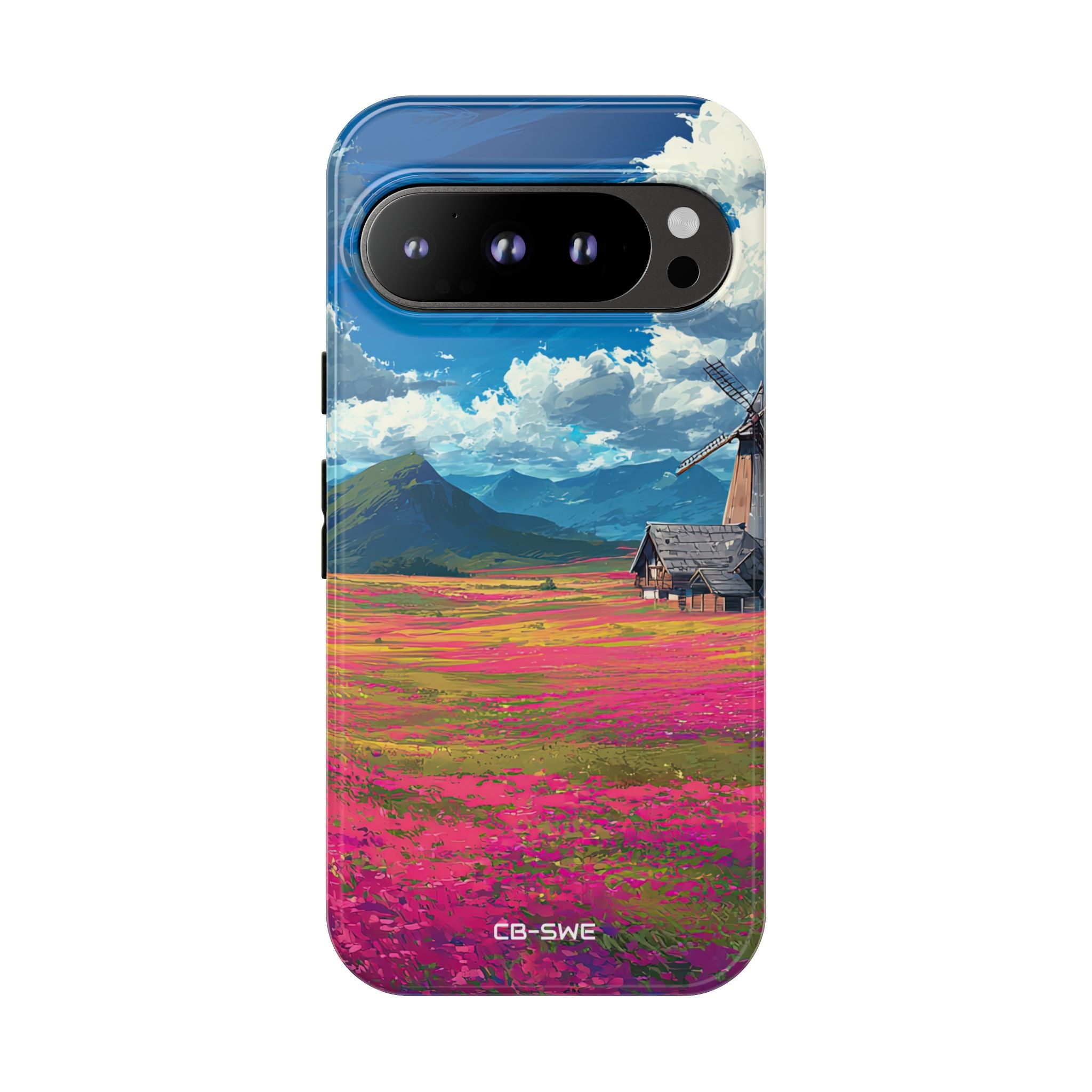 Impressionistic Summer Windmill - Google Pixel Case