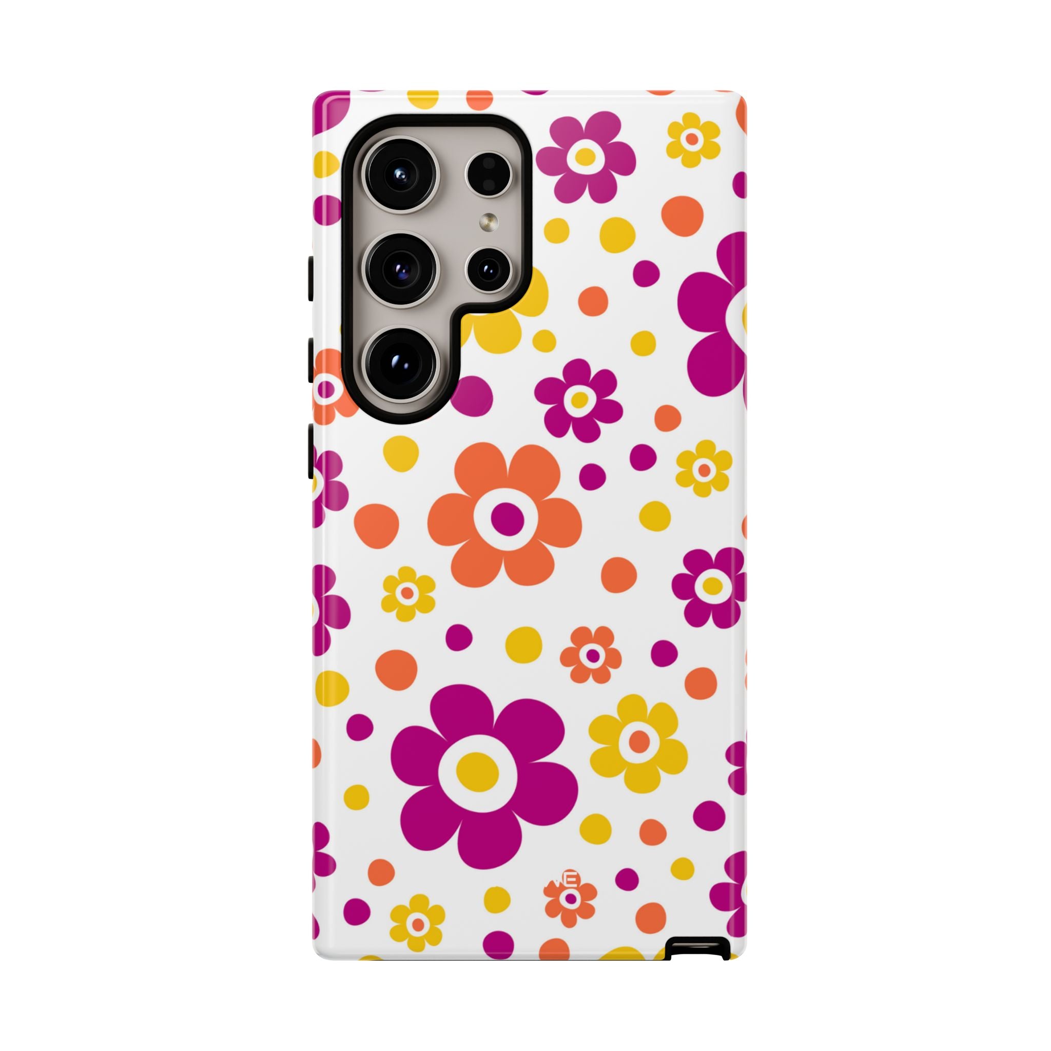 Retro Floral Playfulness - Samsung Case