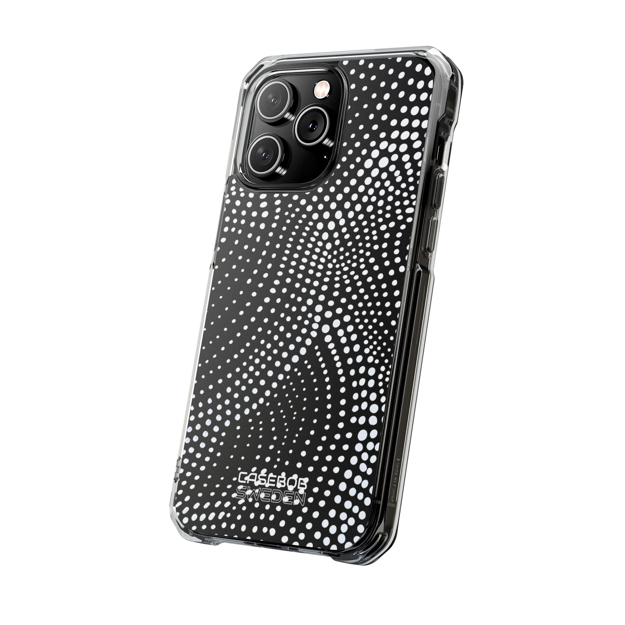 Waves of Dots iPhone 14 - Impact Clear+