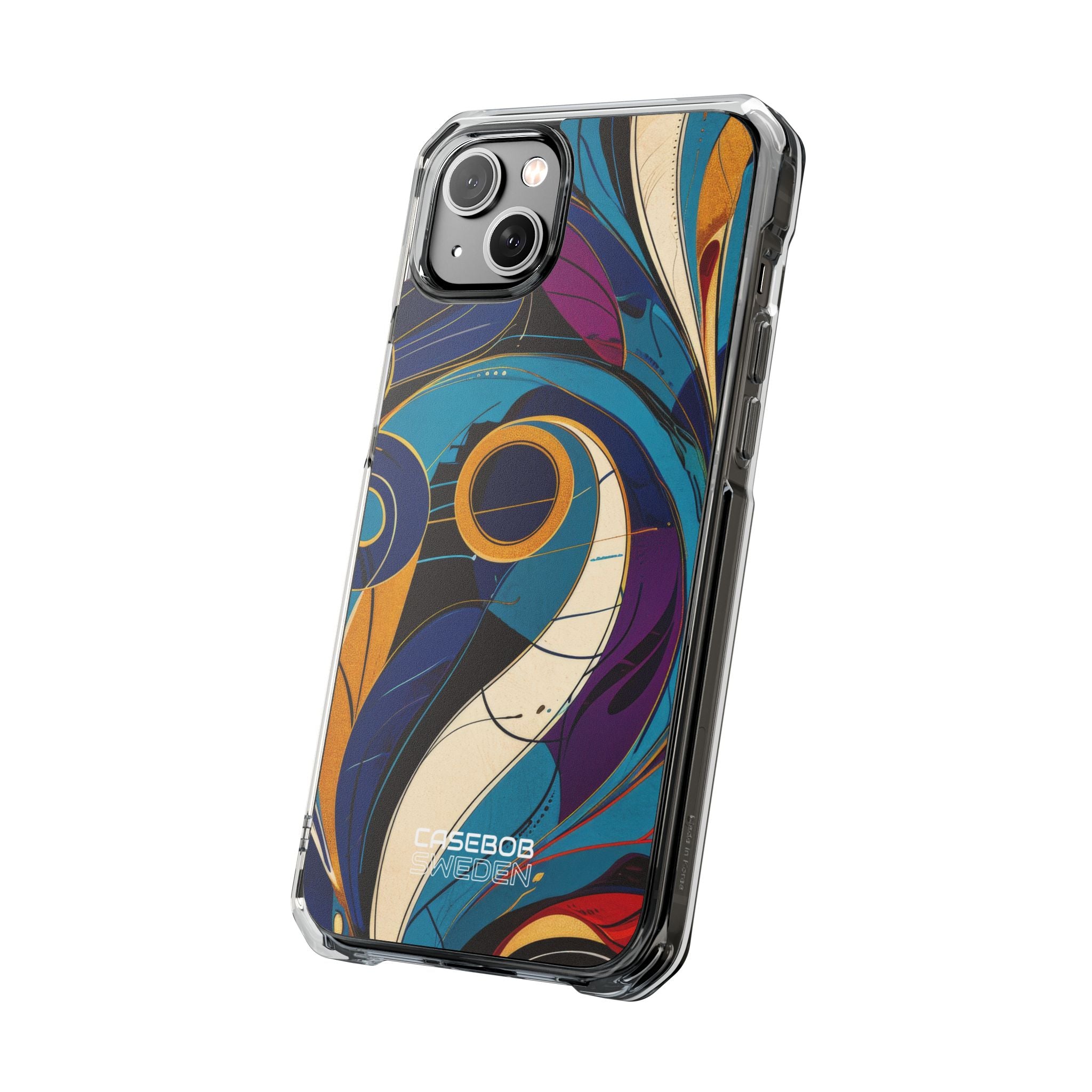 Swirling Copper Dreams iPhone 14 - Impact Clear+