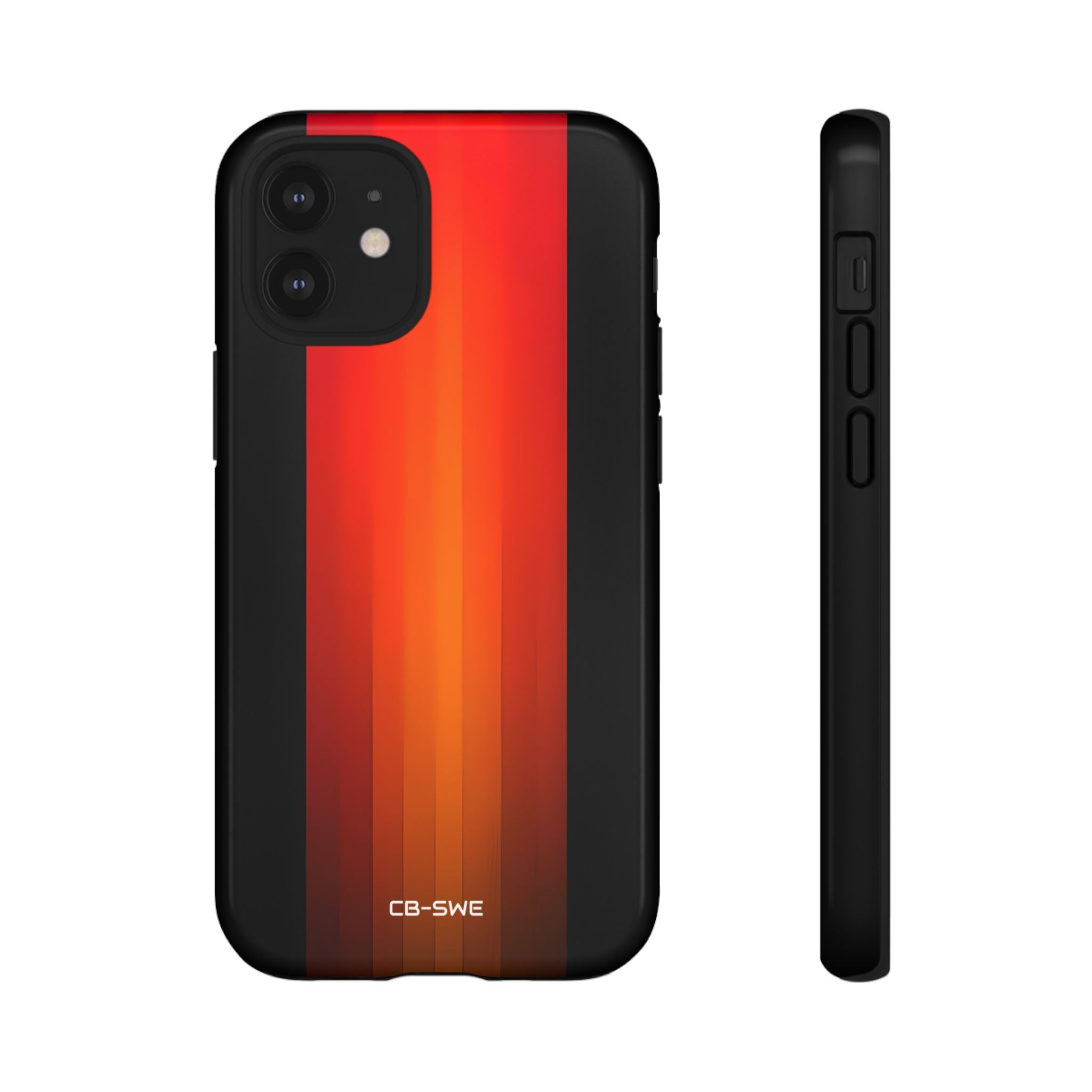 Fiery Symmetry Blaze - iPhone Case