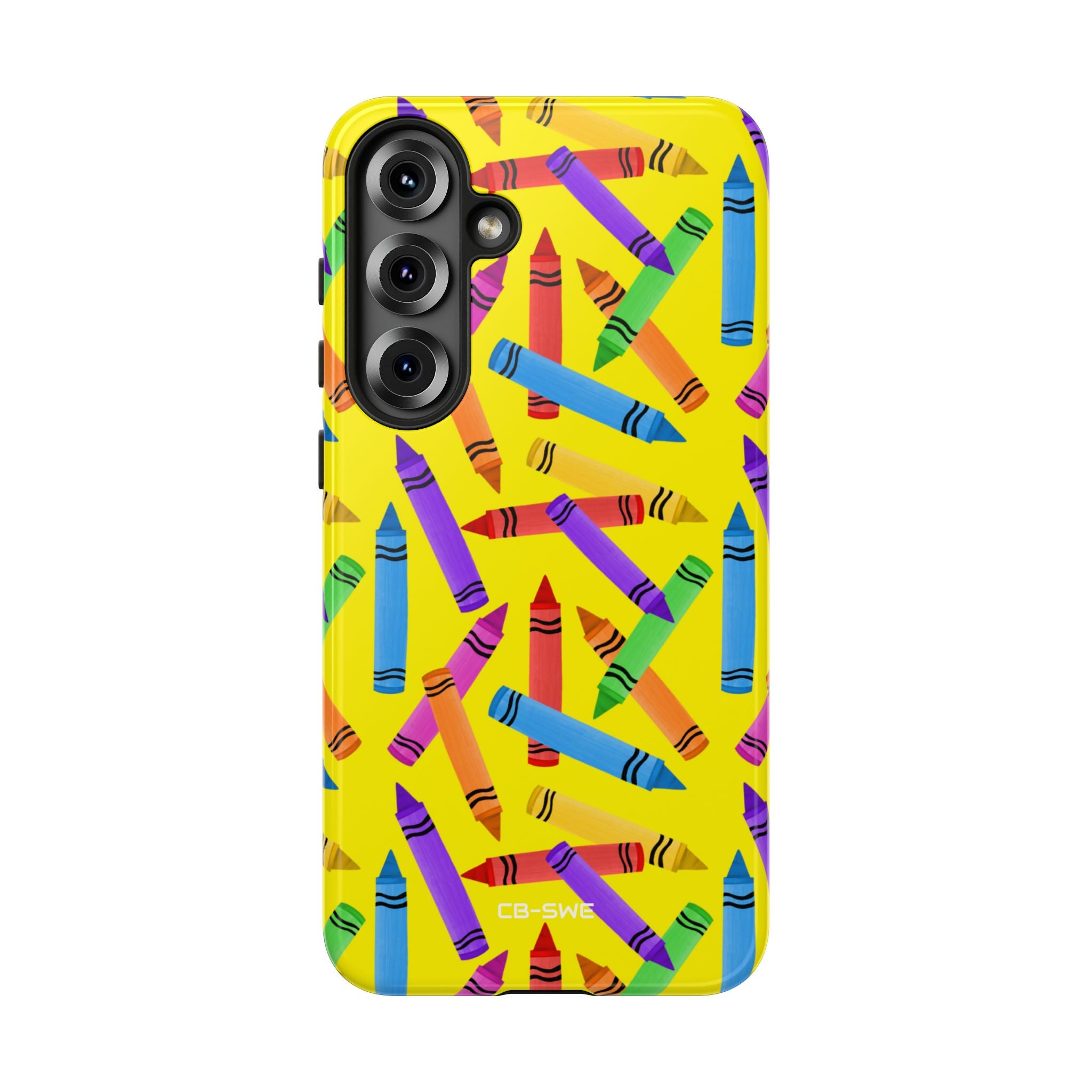 Crayons Scatter Playfully - Samsung Case