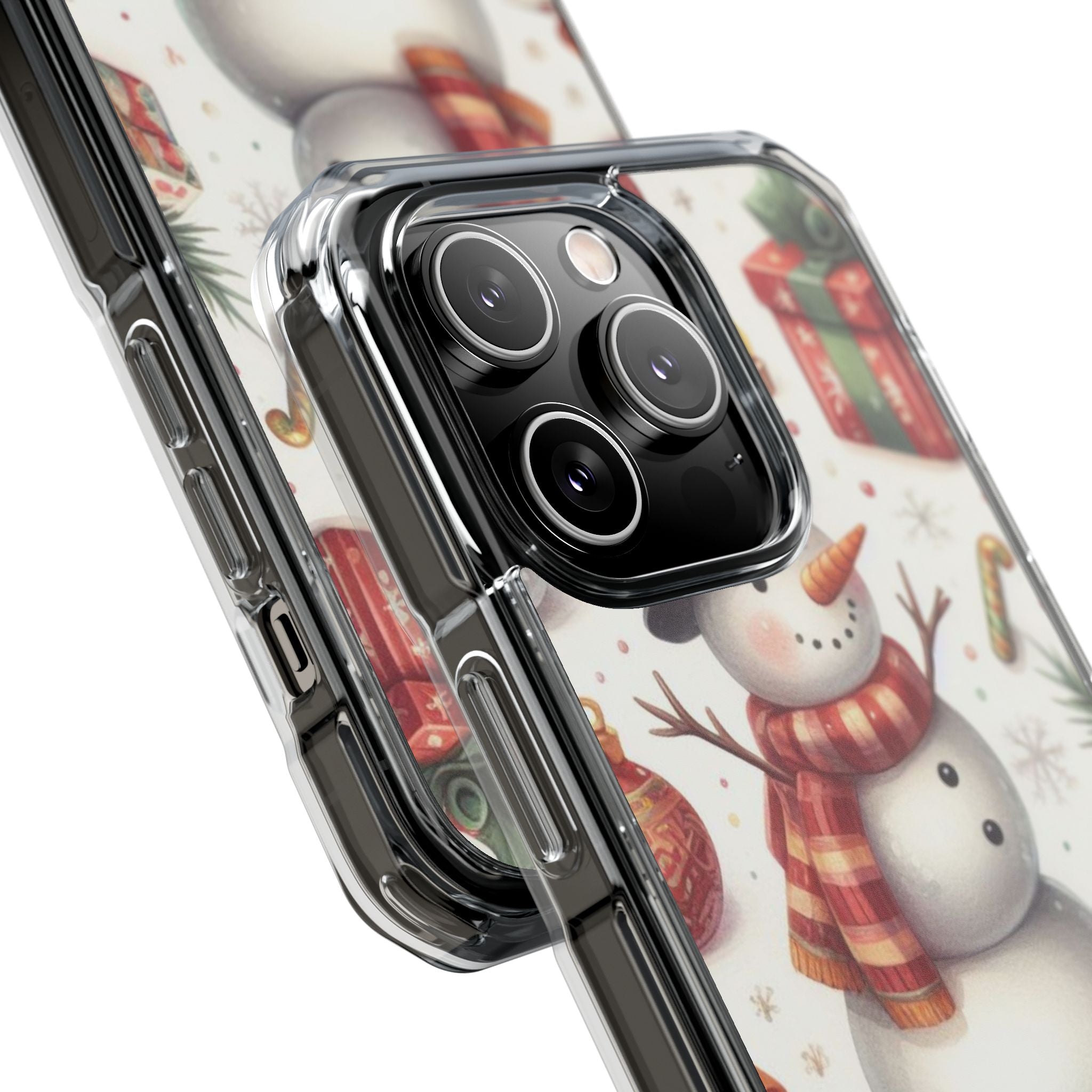 Snowman Welcomes Joy iPhone Case - Impact