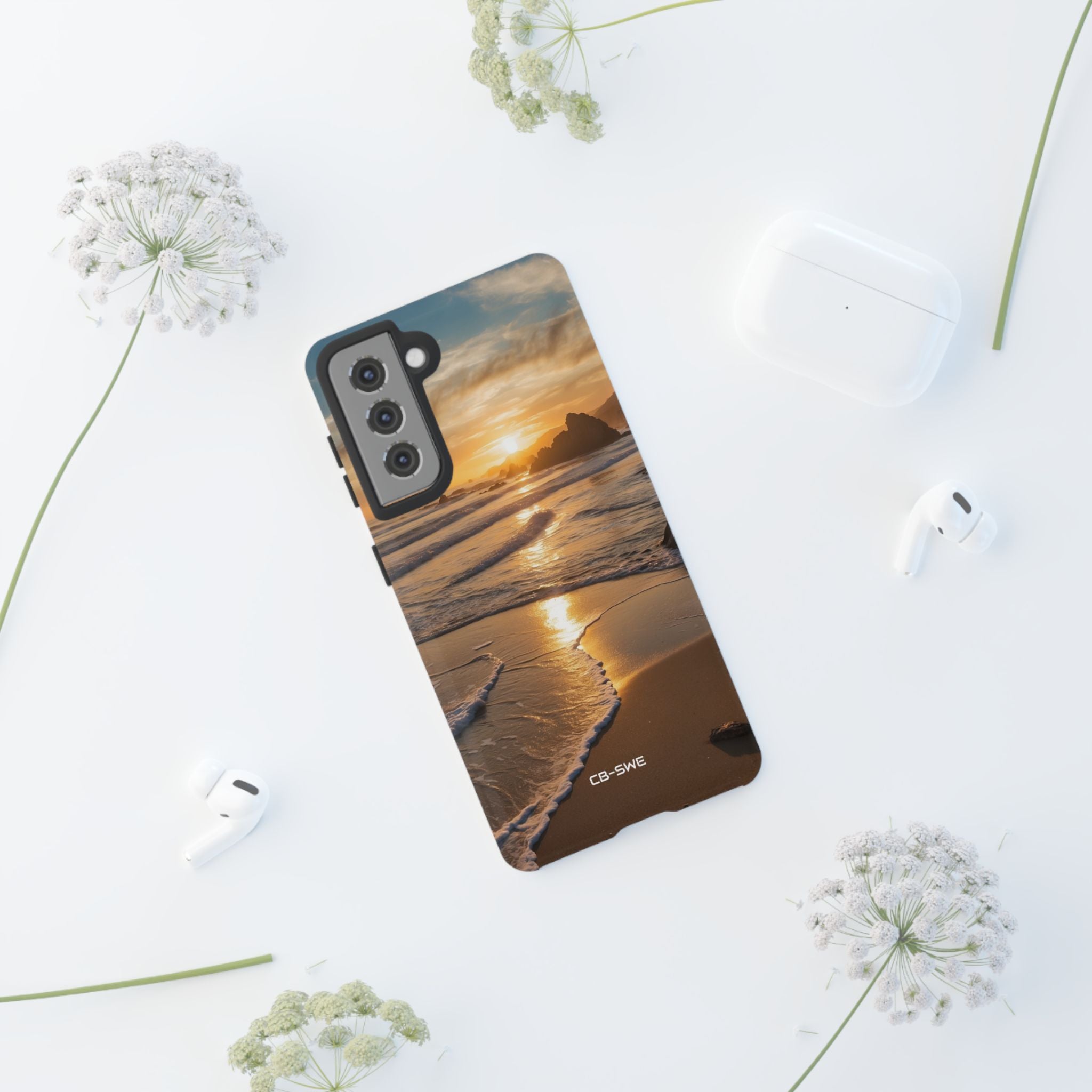 Waves Embrace Shore - Samsung Case
